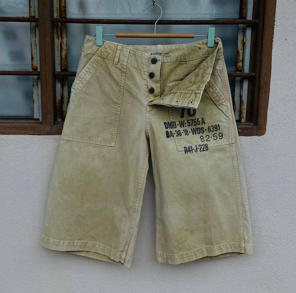 Japanese Brand MARITEME LAW ENFORCEMENT UNIT JAPAN MILITARY SHORT Size US 29 - 1 Thumbnail