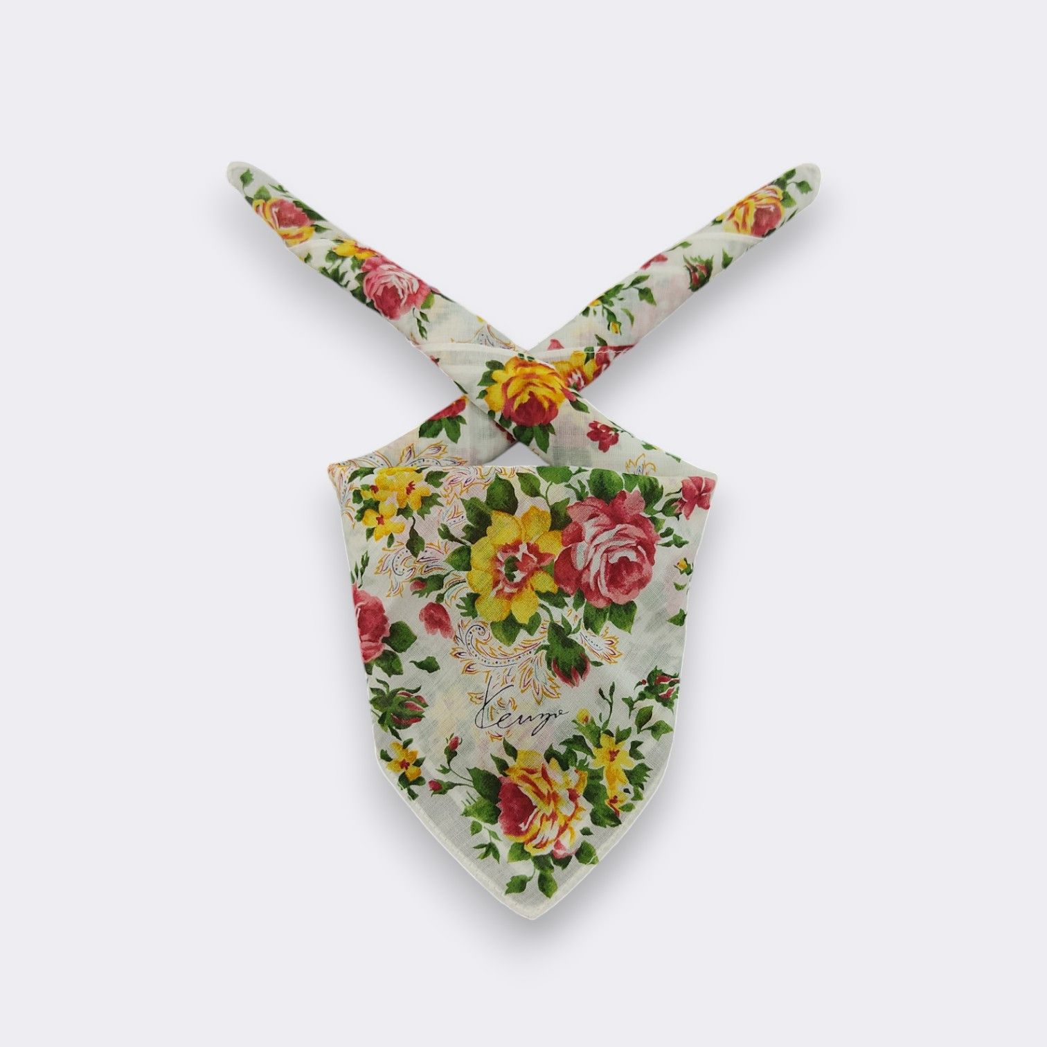 Kenzo Vintage Kenzo Handkerchief Neckerchief Bandana H091E Size ONE SIZE - 1 Thumbnail
