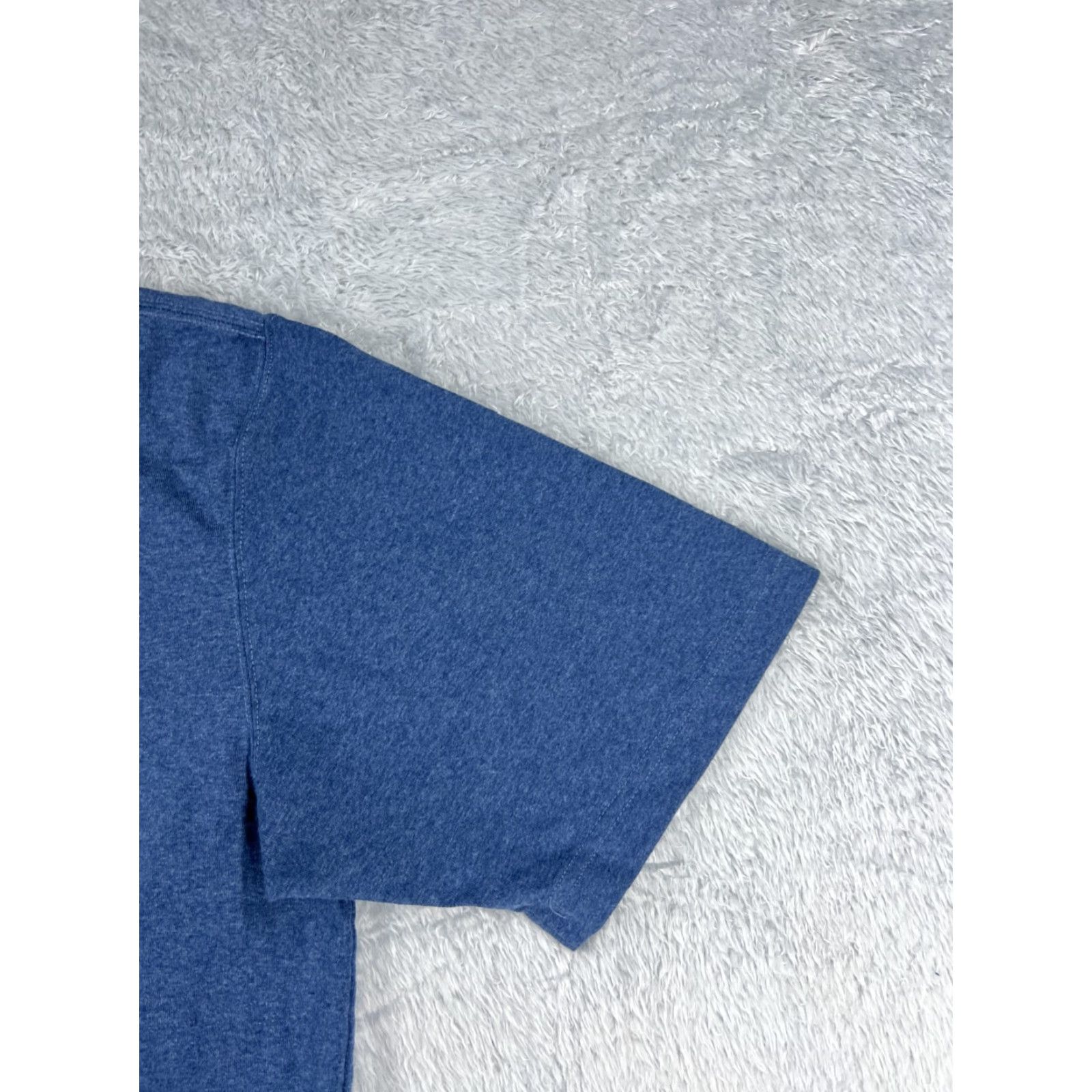 Carhartt VINTAGE Carhartt Shirt Men Large Blue Short Sleeve Cotton Blend Pocket Crew Workwear Size US L / EU 52-54 / 3 - 2 Thumbnail