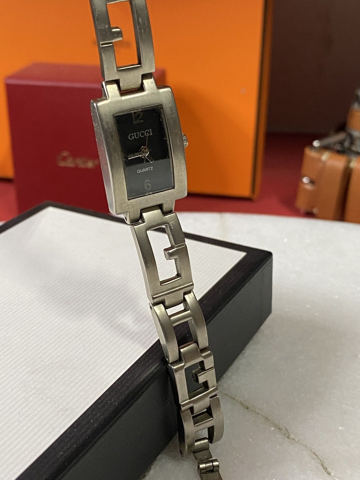 Gucci Gucci GG Stainless Steel Women’s Watch Preowned Size ONE SIZE - 5 Thumbnail