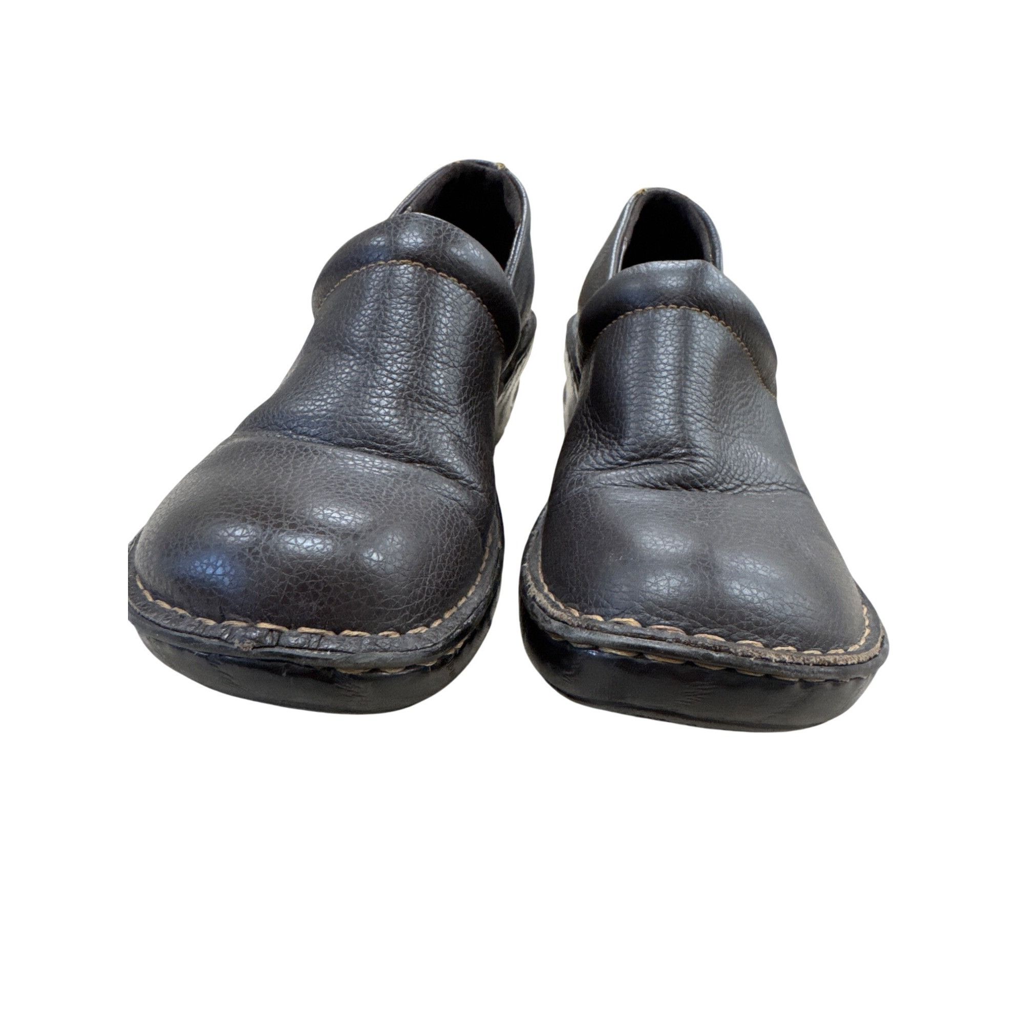 Sonoma Sonoma Womens Brown Leather Clogs Mules 7.5M SKU 7181 Size US 7.5 / IT 37.5 - 6 Thumbnail