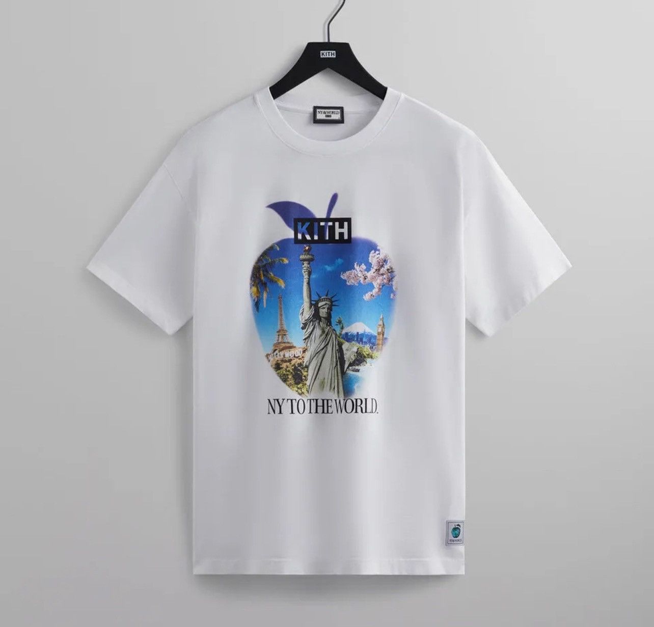 Kith Kith New York to the World™ Souvenir Vintage Tee White XL Size US XL / EU 56 / 4 - 1 Thumbnail