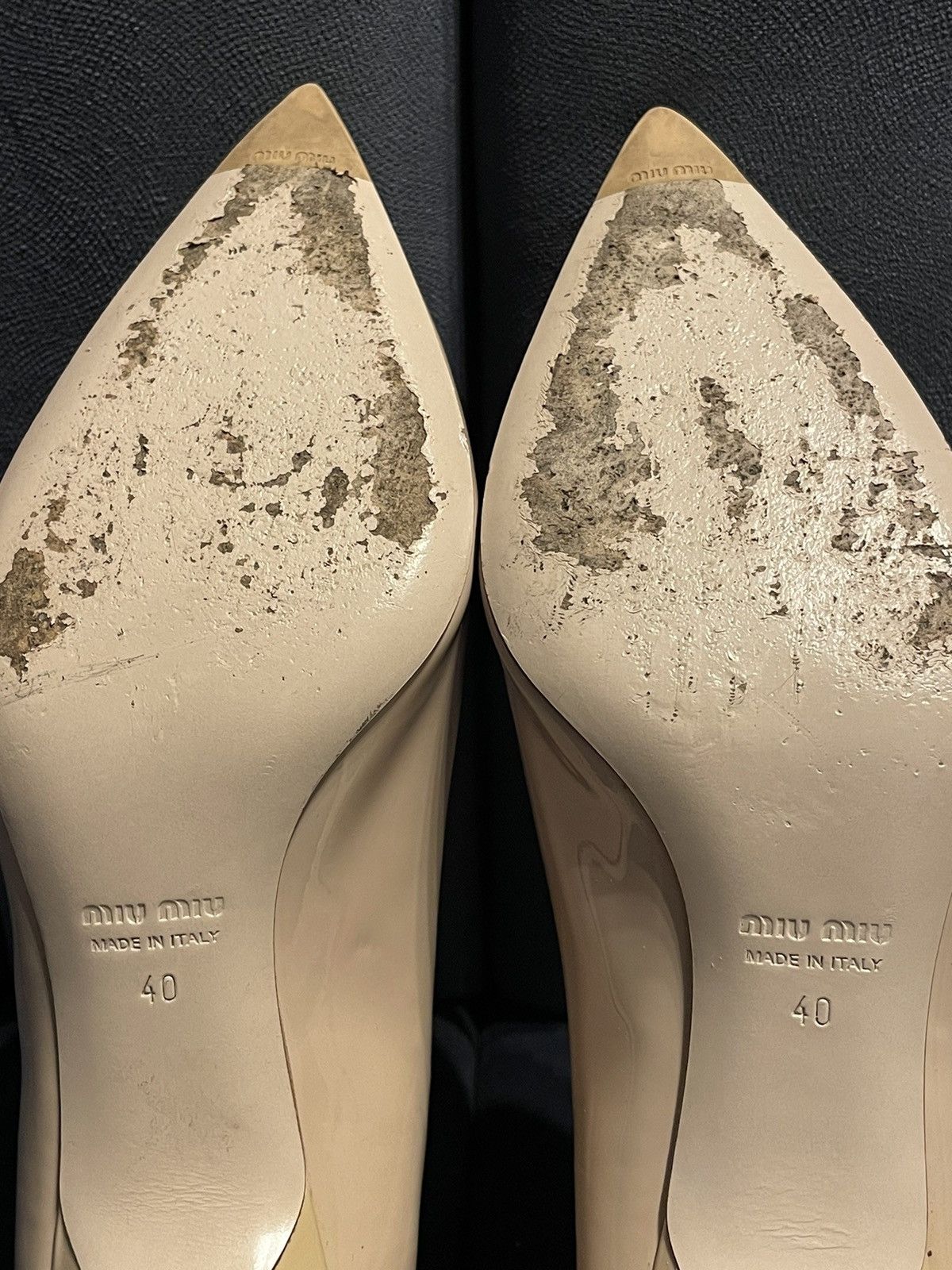 Miu Miu Miu Miu nude heels Size US 9.5 / IT 39.5 - 9 Thumbnail