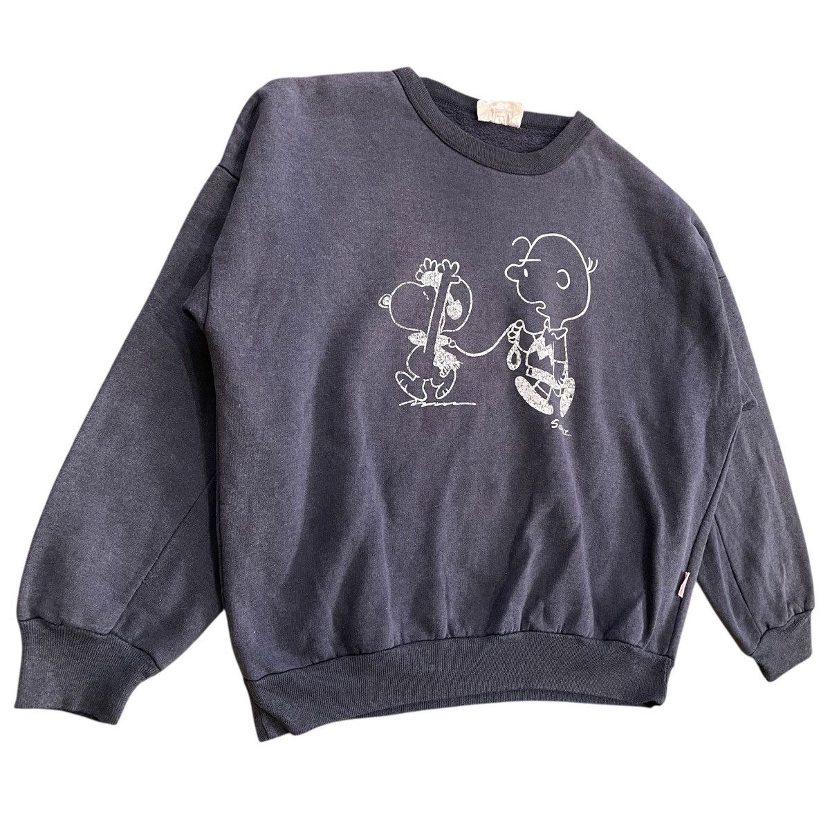 Peanuts Rare!Vintage 80s Snoopy Peanuts Charlie Brown Crewneck Size US S / EU 44-46 / 1 - 4 Thumbnail