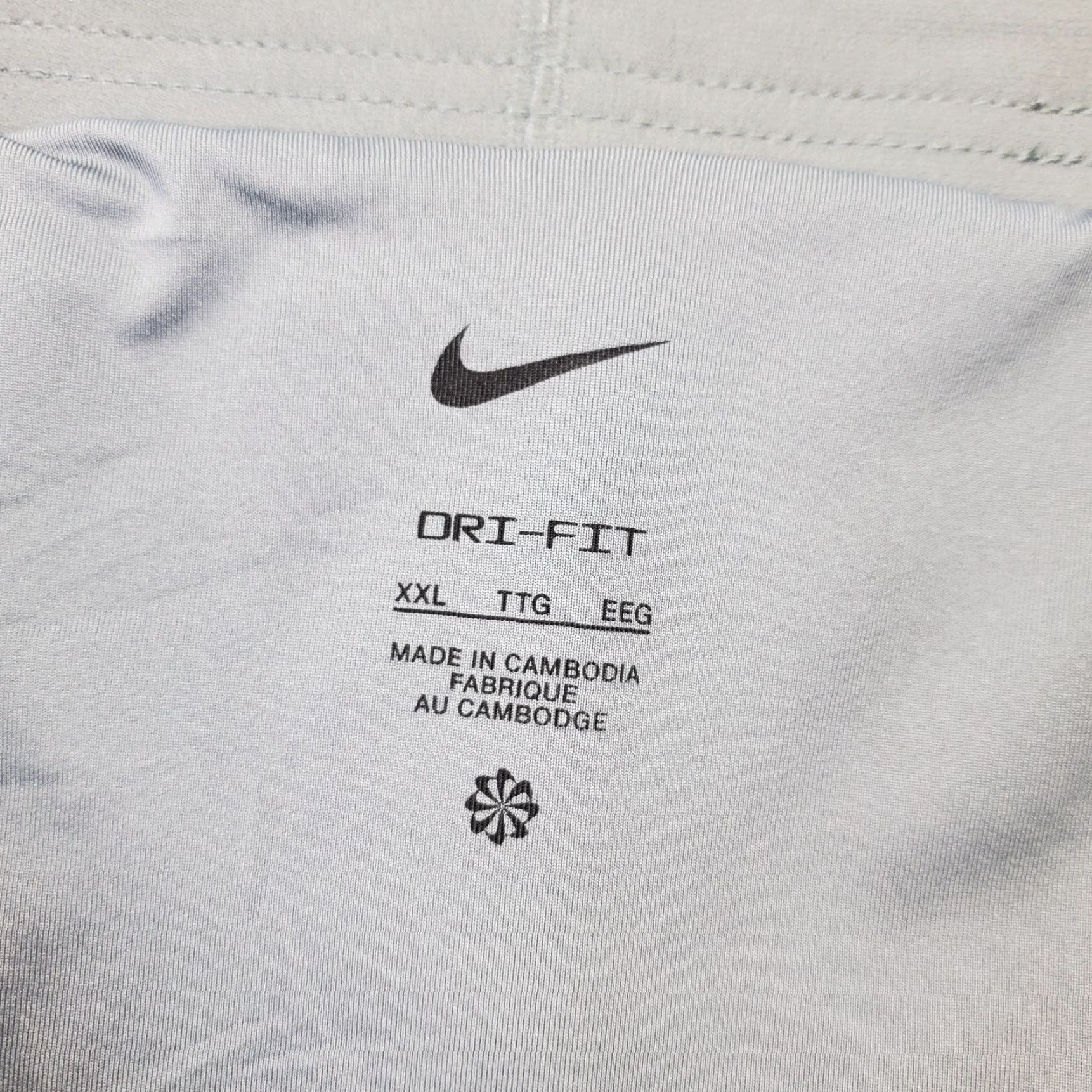 Nike Nike Dri-FIT Challenger Shorts Mens XXL Gray Slit Running Shorts (5" Inseam) Athletic Pockets Size US 39 - 6 Thumbnail