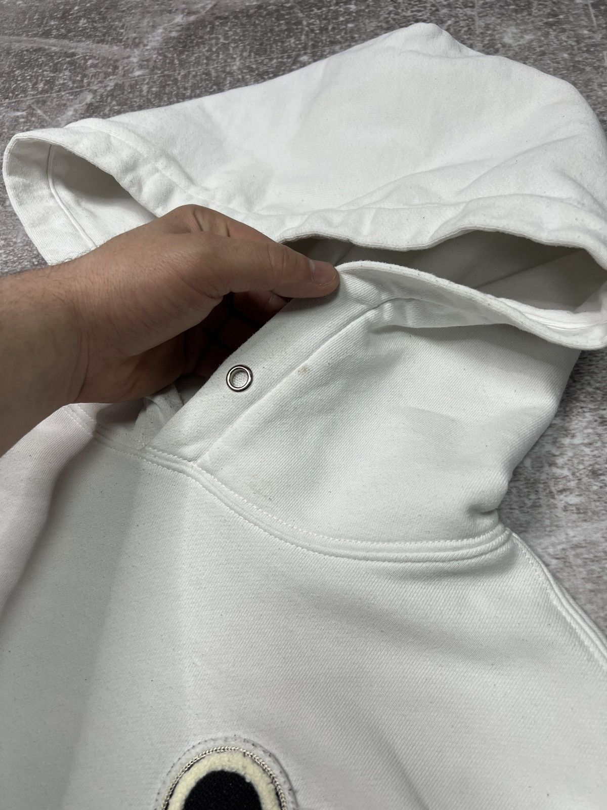 AMI AMI Paris Alexandre Mattiussi Big Heart Logo Hoodie White Size US S / EU 44-46 / 1 - 11 Thumbnail