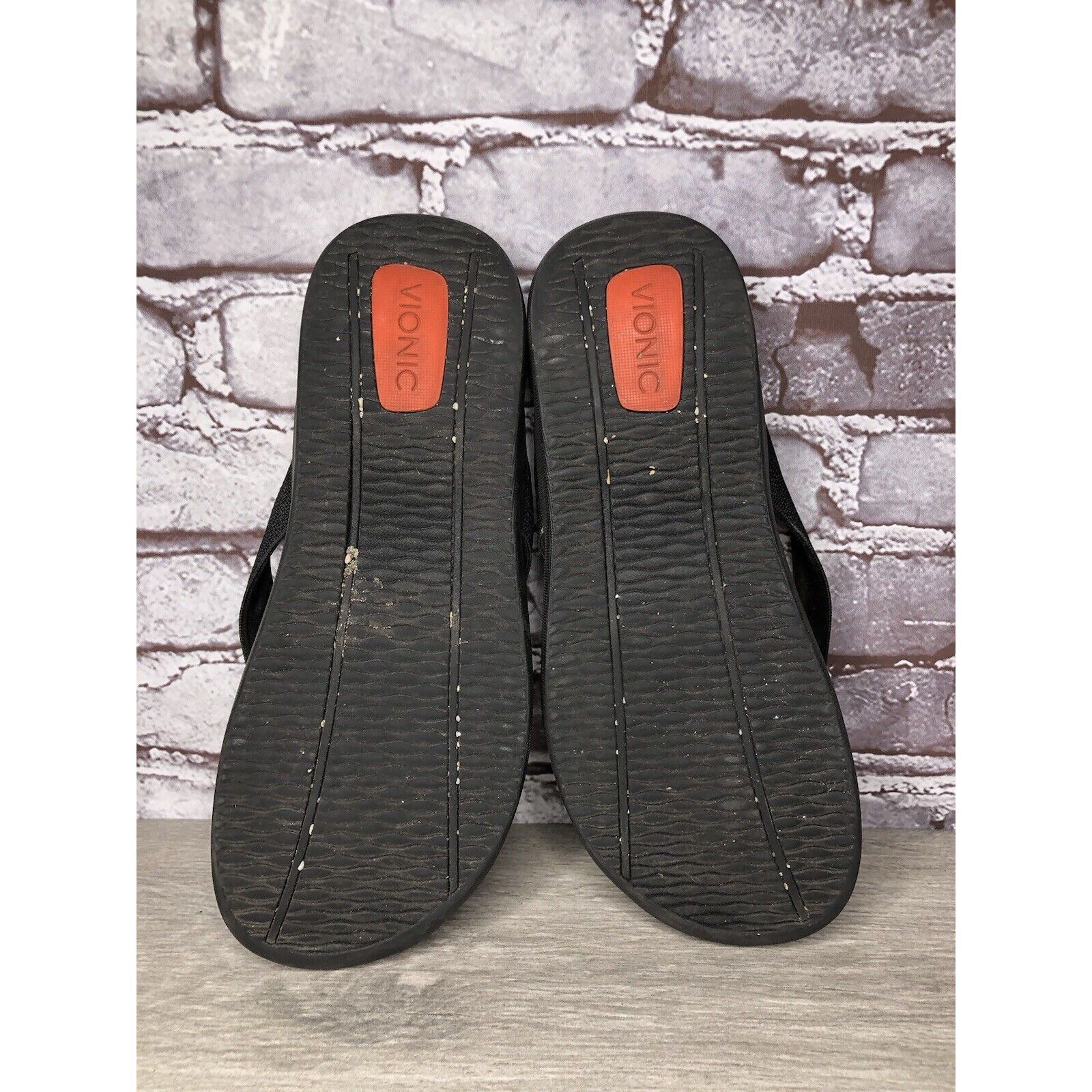 Other VIONIC Wave Black Toe Post Flip Flop Sandals Unisex Men Sz 8 Size US 8 / EU 41 - 13 Thumbnail
