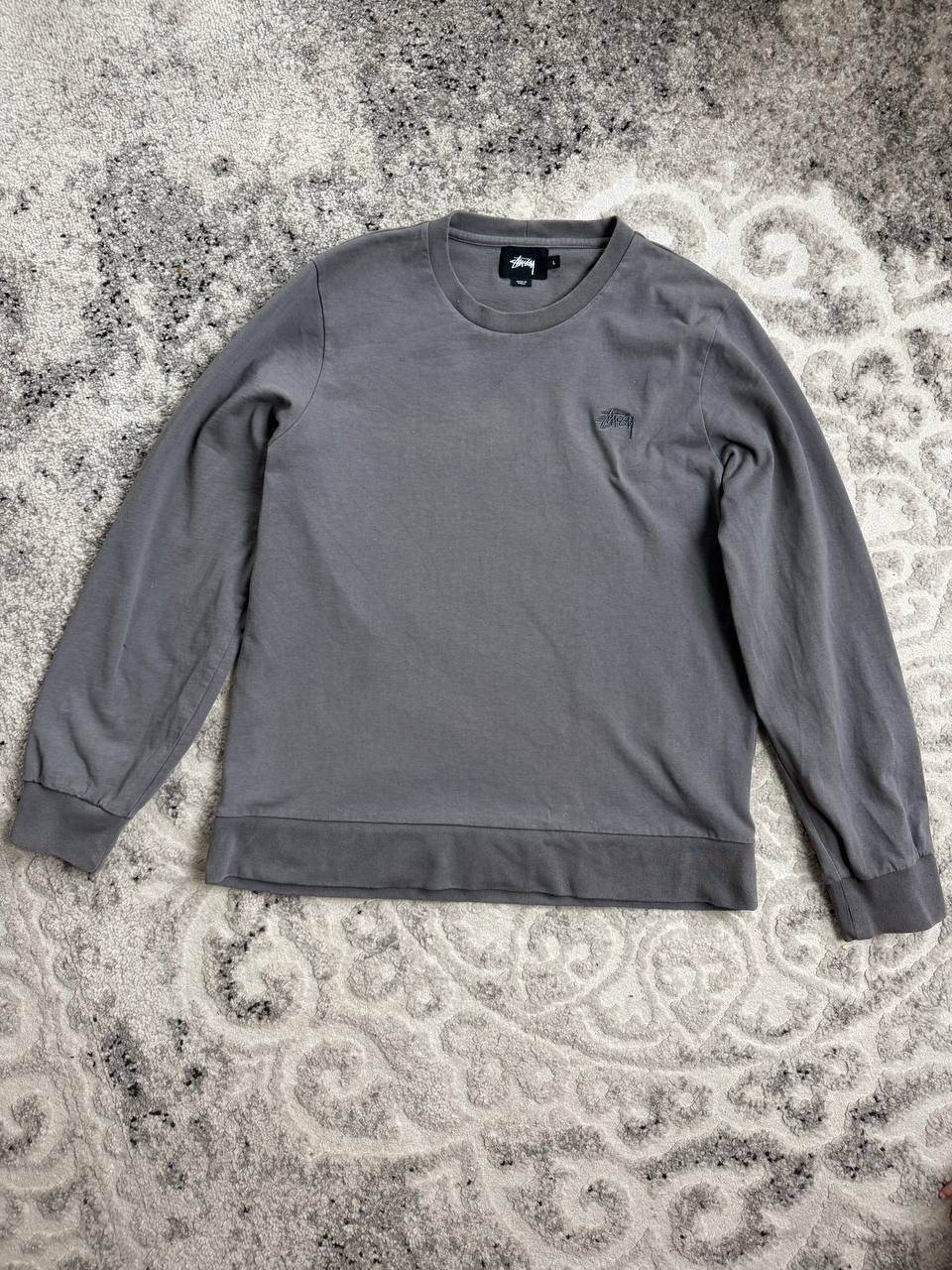 Stussy Stussy Basic Embroidered Logo L/S Tee / Sweatshirt Size US L / EU 52-54 / 3 - 11 Thumbnail