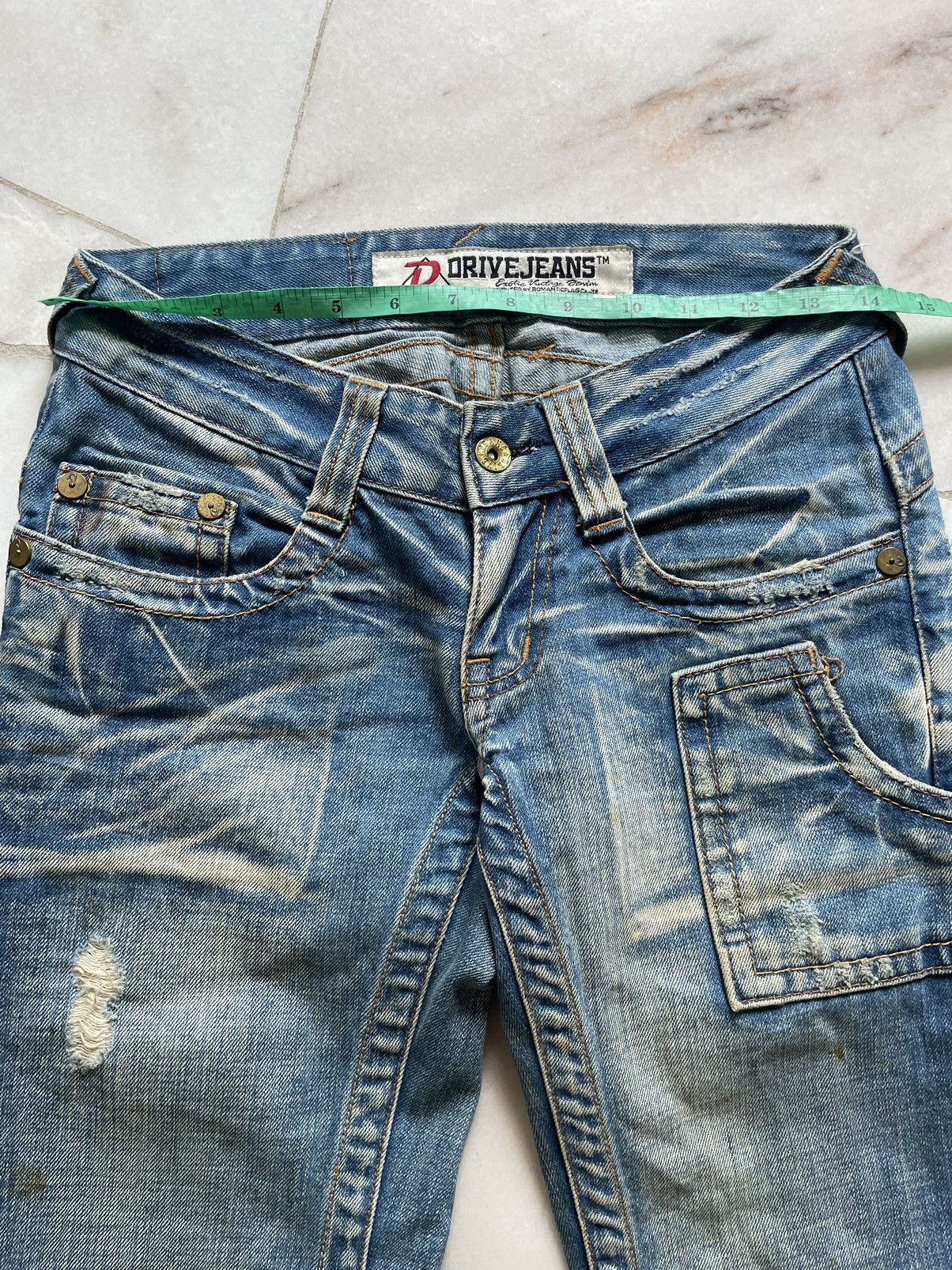 If Six Was Nine Vintage Japanese Brand Flare Gothic Jeans Size US 28 / EU 44 - 5 Thumbnail