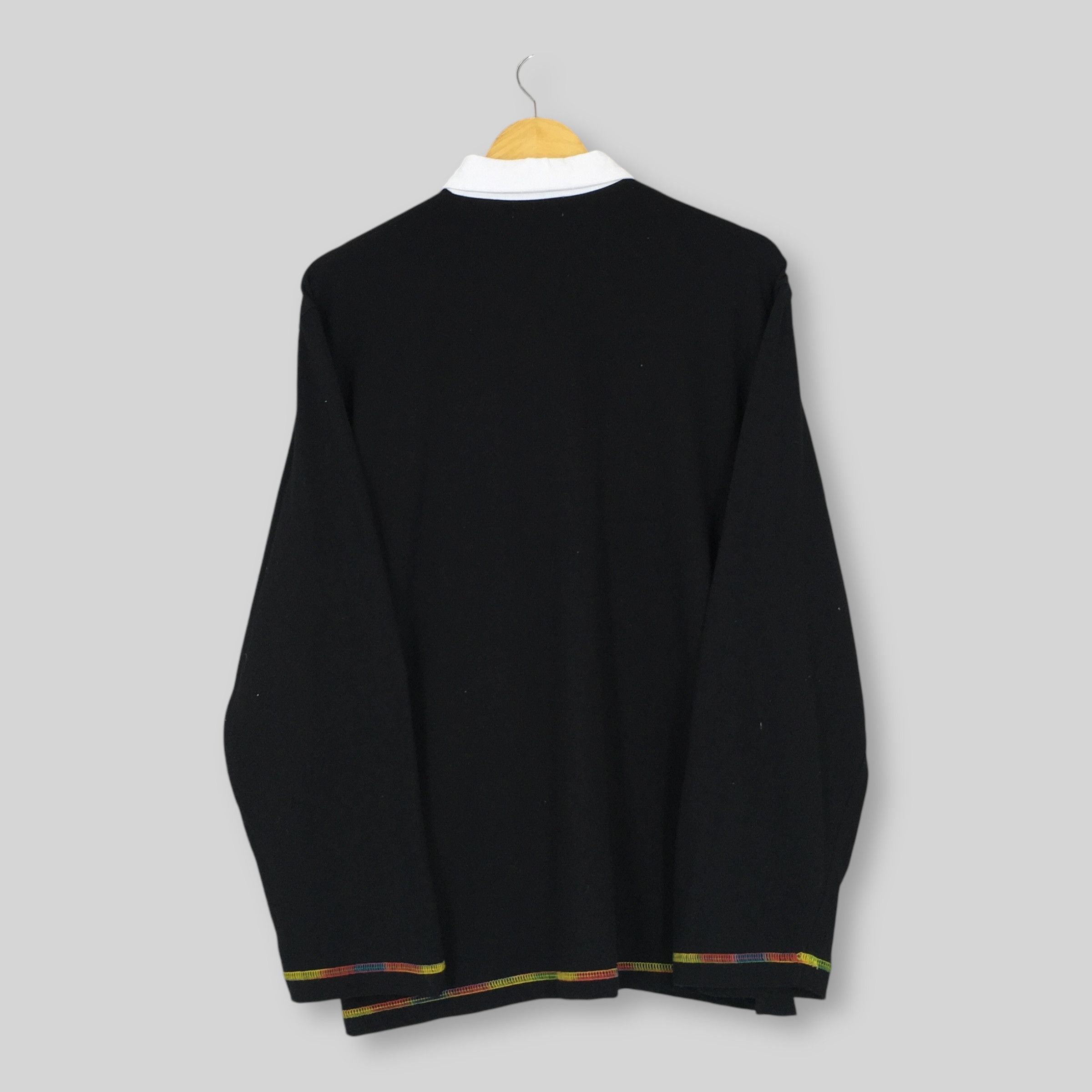 Other Vintage 90s Suntory Boss Coffee Polo Rugby Shirt Medium Size US M / EU 48-50 / 2 - 7 Thumbnail