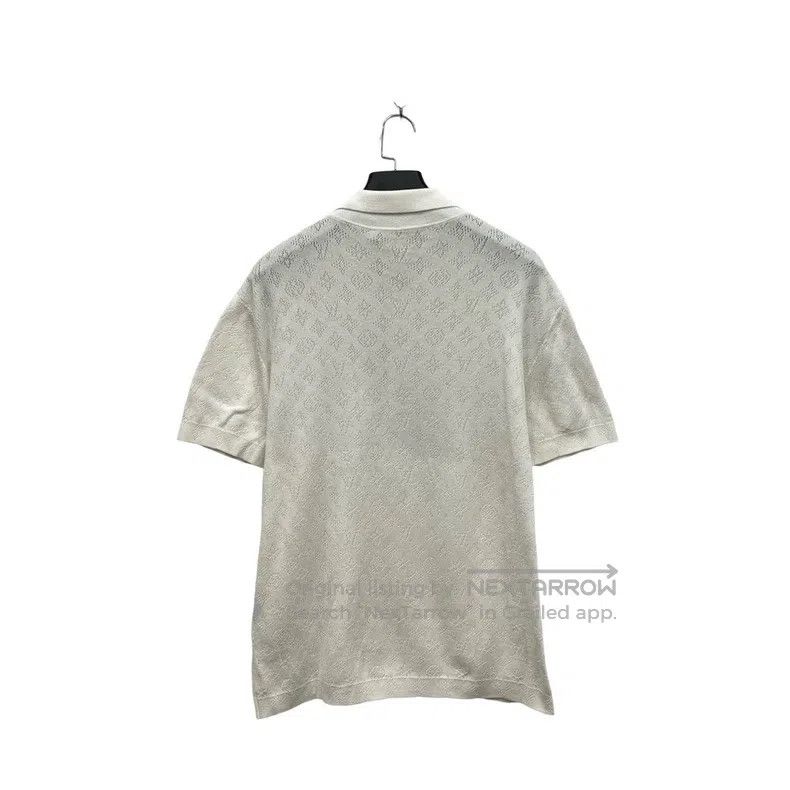 Louis Vuitton Louis Vuitton Knitted full-print cut-out short-sleeve shir Size US M / EU 48-50 / 2 - 2 Thumbnail