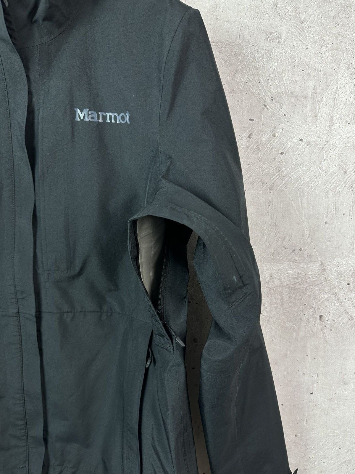 Marmot Marmot Gore-Tex Minimalist Black Long Sleeve Women’s Jacket Size S / US 4 / IT 40 - 10 Thumbnail