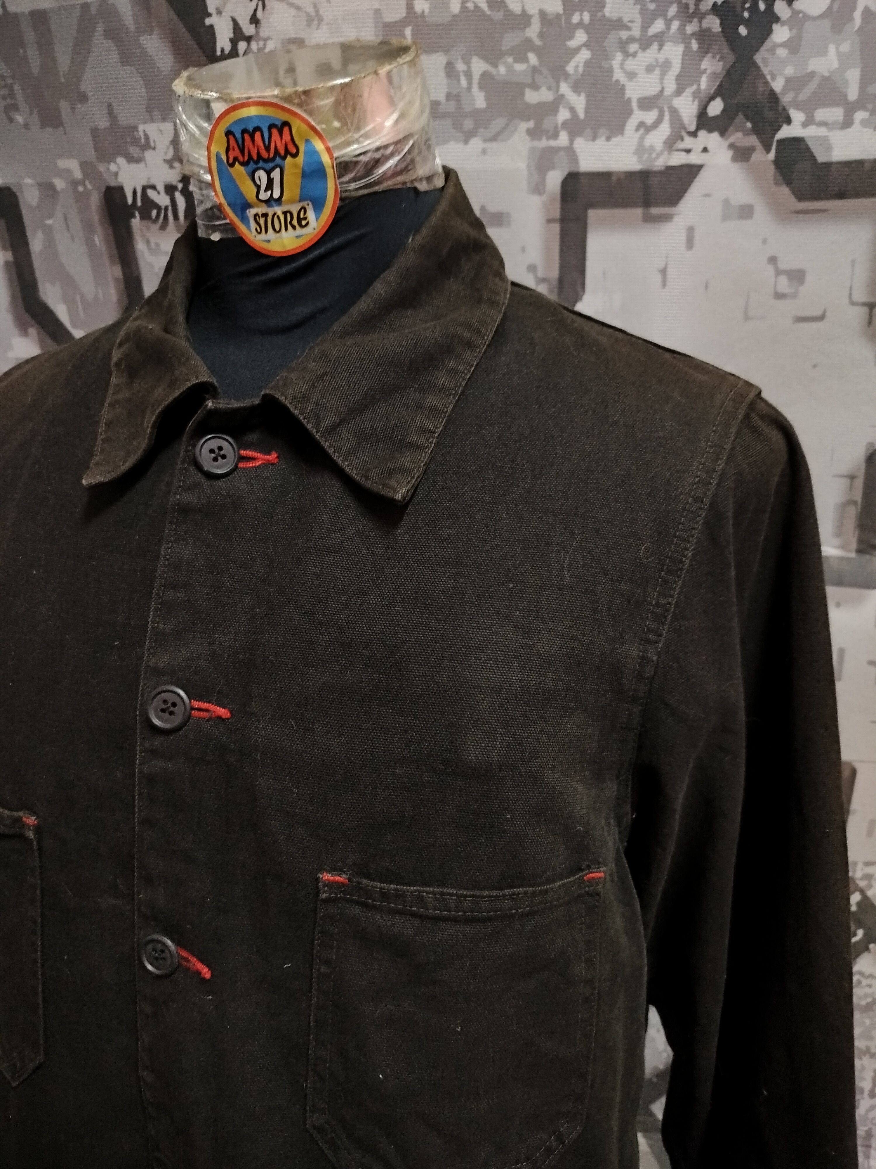 Japanese Brand POST PRODUCTION MULTI POCKET DENIM JACKET Size US L / EU 52-54 / 3 - 5 Thumbnail