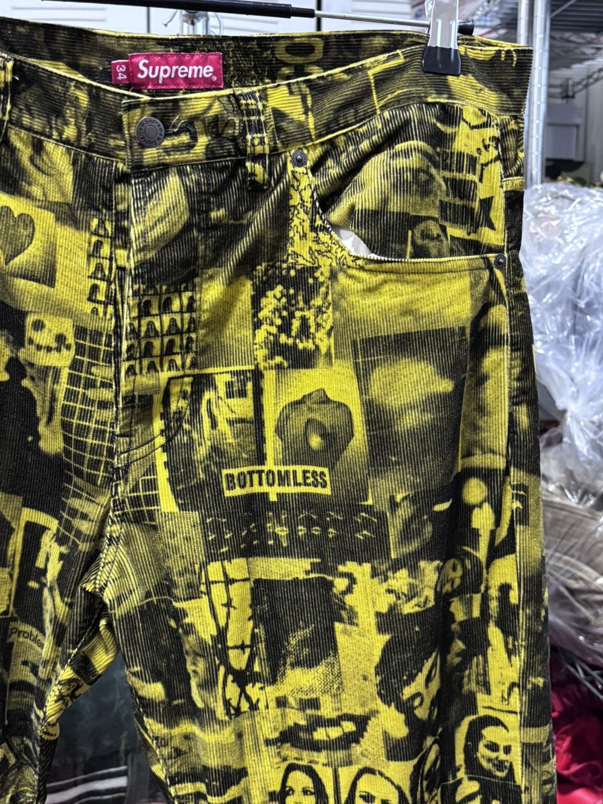 Supreme Supreme Vibrations Corduroy Pants Size US 34 / EU 50 - 5 Thumbnail