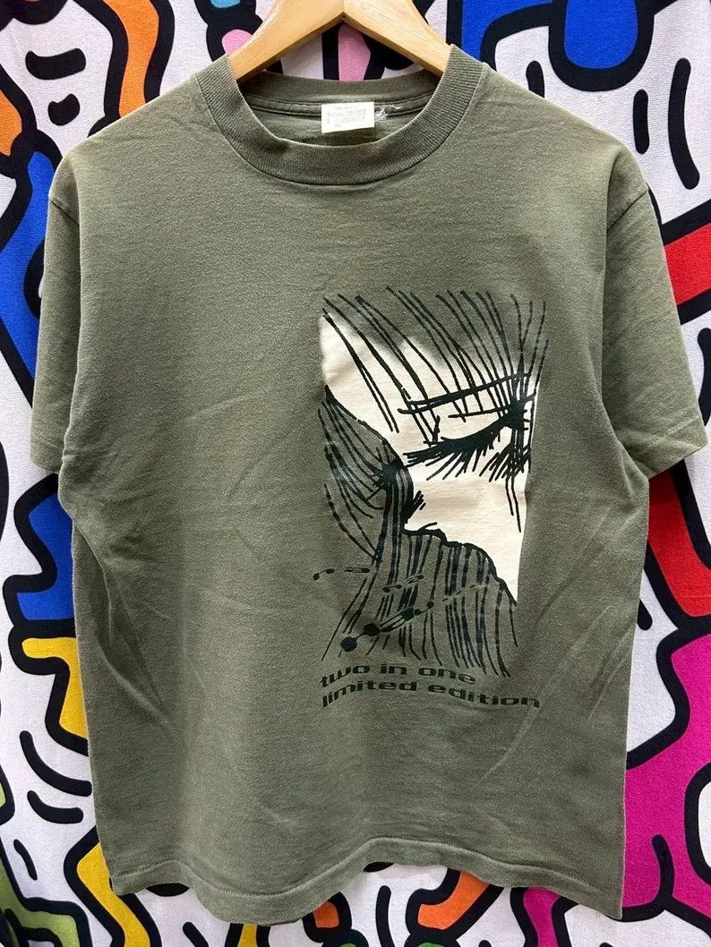 Beauty Beast VTG 90s Beauty Beast 'Tink' Takao Yamashita tshirt size M Size US M / EU 48-50 / 2 - 2 Thumbnail