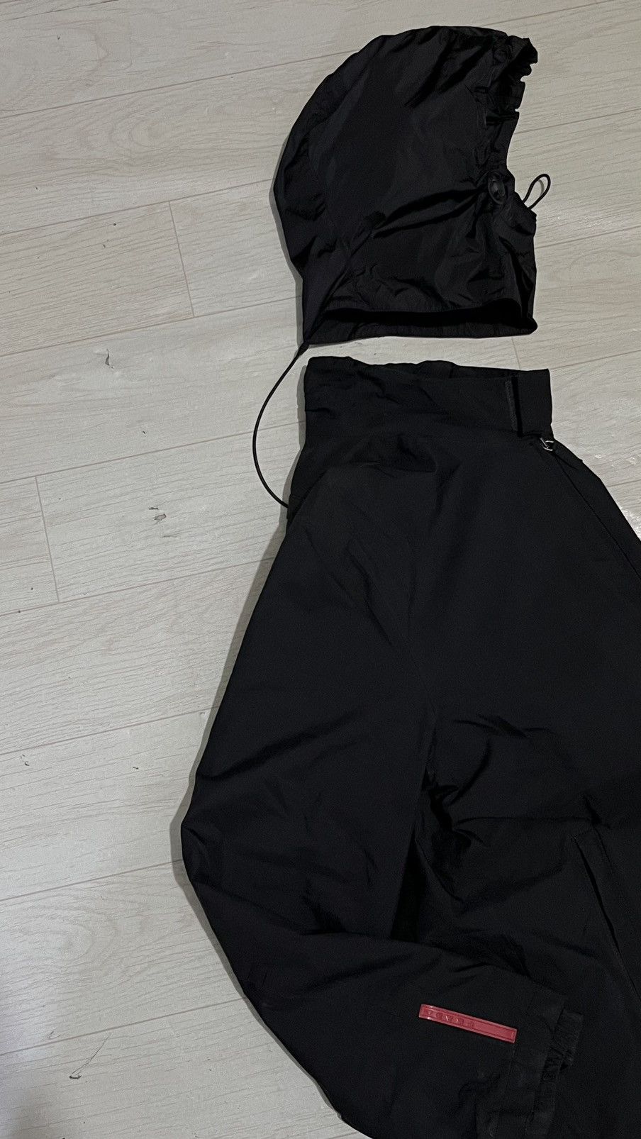 Prada Vintage Prada Sport goretex hidden hoodie with sling Size US M / EU 48-50 / 2 - 5 Thumbnail