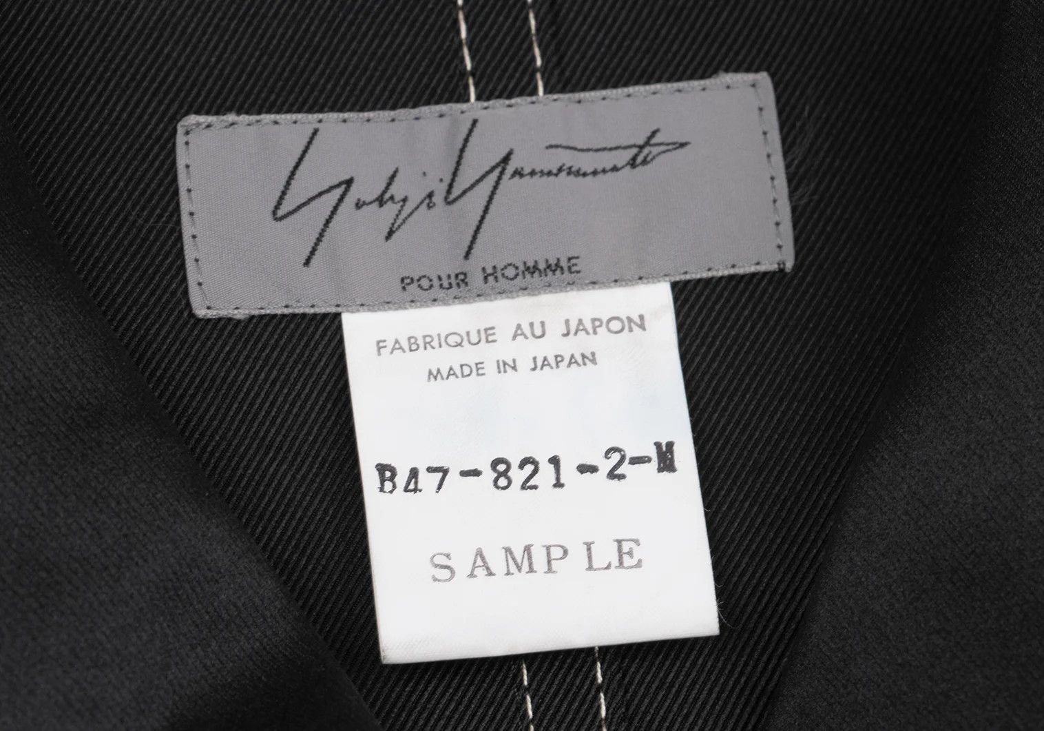 Yohji Yamamoto Yohji Yamamoto Knit Panel Glossy Shirt Jacket Size US M / EU 48-50 / 2 - 18 Thumbnail