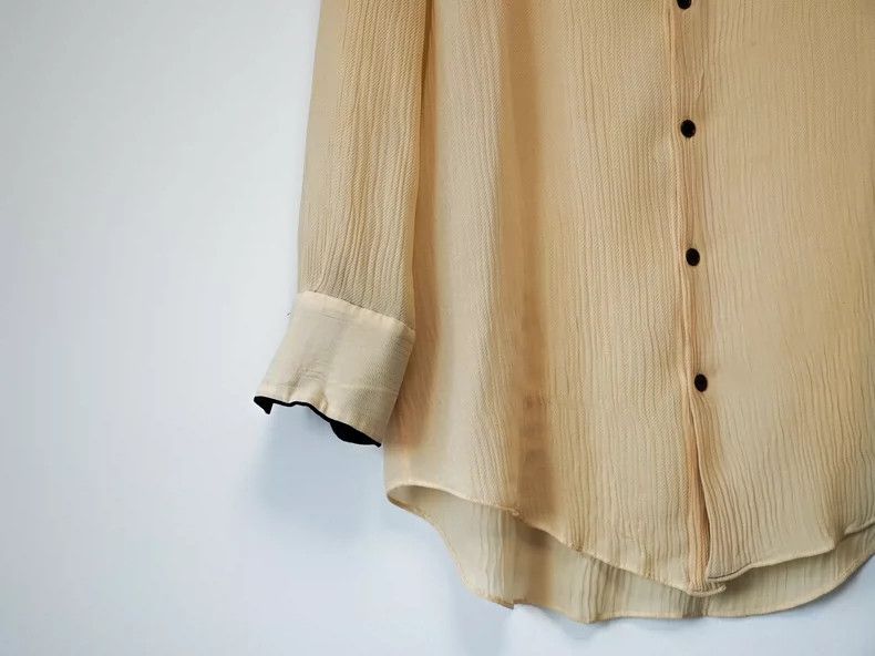 Yohji Yamamoto Yohji Yamamoto 1997 SS Pleated Shirt 2505-Nextarrow Size US M / EU 48-50 / 2 - 5 Thumbnail