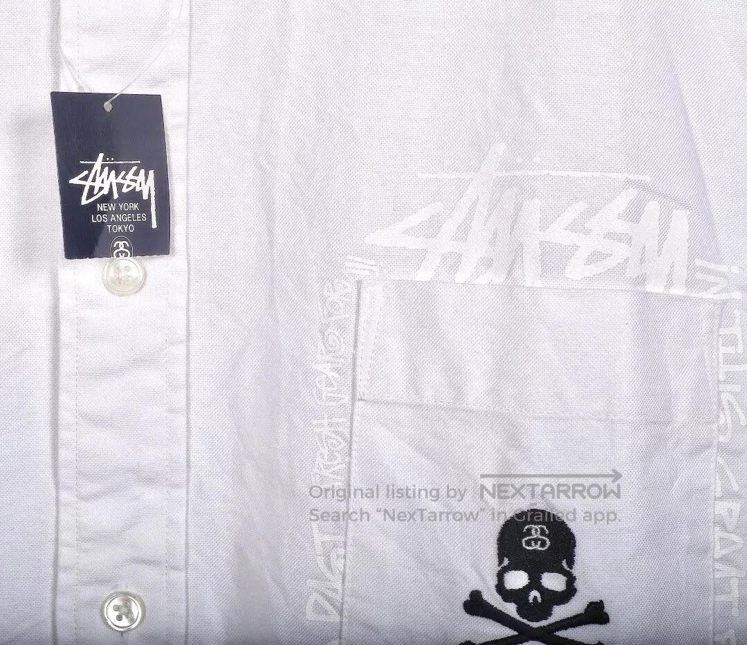Mastermind Japan mastermind JAPAN x Stussy Short Sleeve Shirt. Size US XL / EU 56 / 4 - 4 Thumbnail