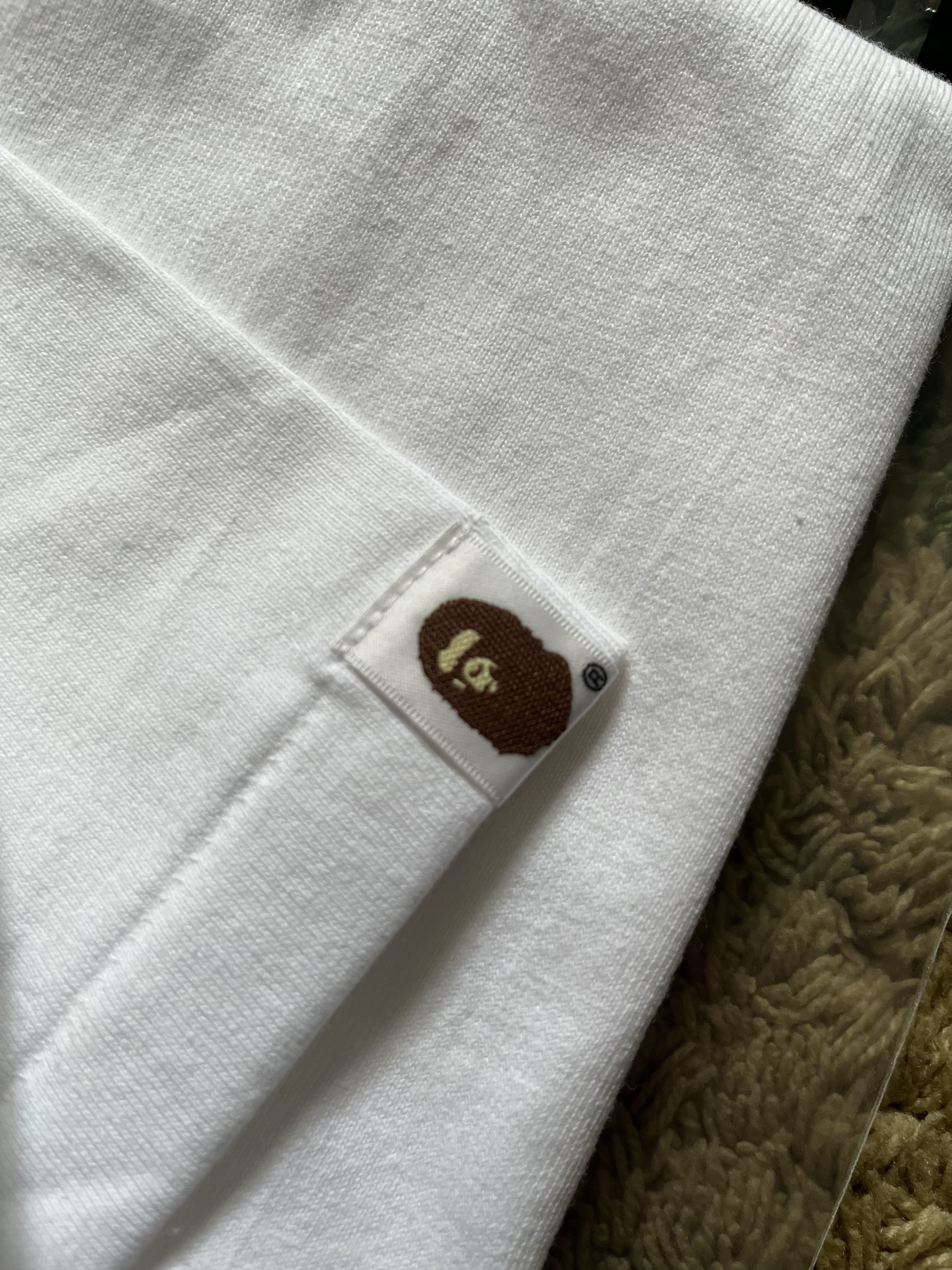 Bape BAPE VAN GOGH MUSEUM APE HEAD CANVAS ART TEE WHITE Size US XL / EU 56 / 4 - 9 Thumbnail