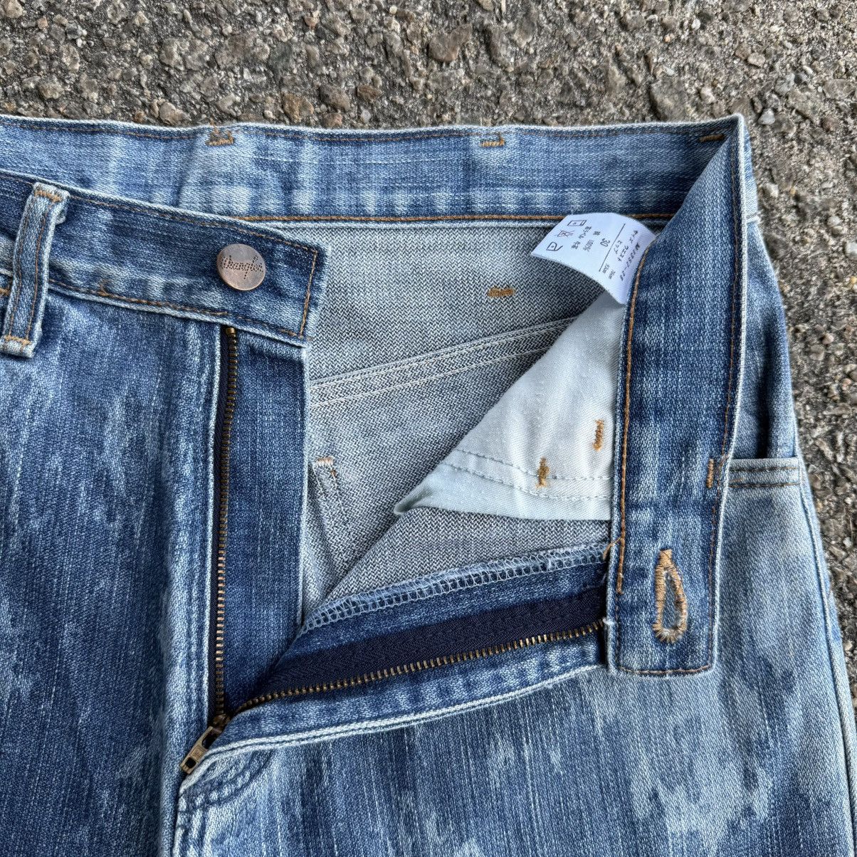 Wrangler Vintage Wrangler Flare Faded Denim Jean Pants Size US 30 / EU 46 - 6 Thumbnail