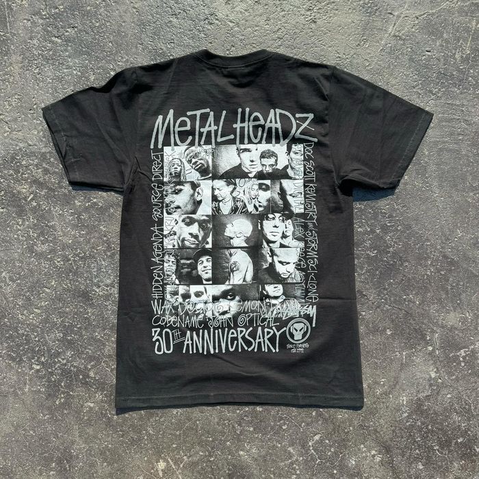 Stussy Stussy x Goldie Metalheadz 30th Anniversary Black T-shirt