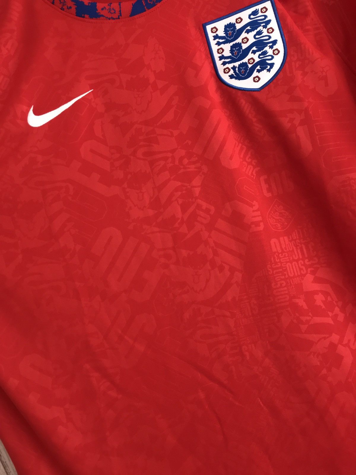 Nike England Euro 2020 Soccer Jersey Football Kit Shirt Size US XL / EU 56 / 4 - 6 Thumbnail