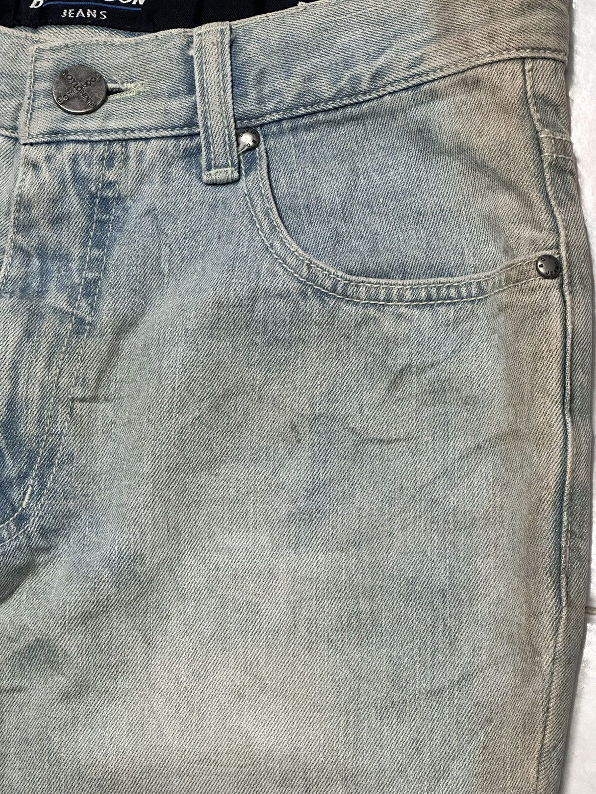 Boy London Vintage Boy London Bell-Bottom Flare Jeans Light BlueWash Size US 29 - 6 Thumbnail