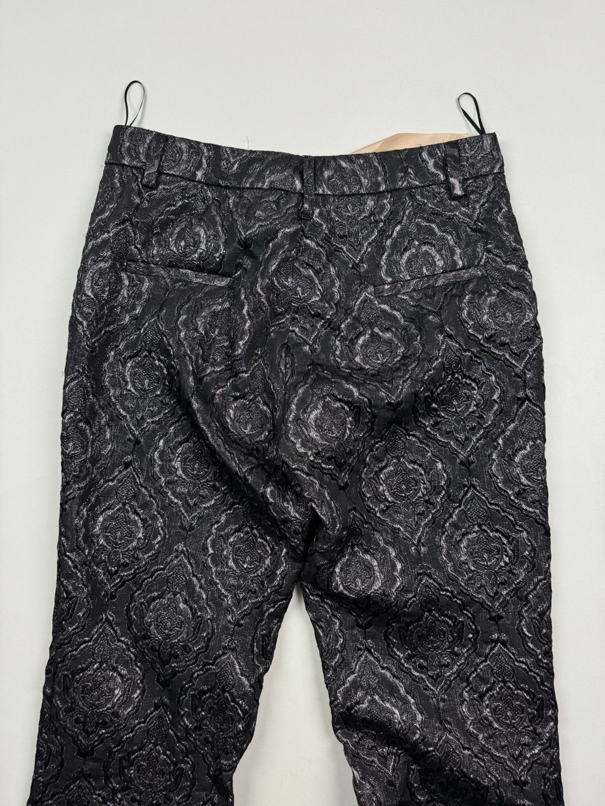 N21 N21 Number 21 Pattern Embroidered Women’s Chino Trousers Size 27" / US 4 / IT 40 - 14 Thumbnail