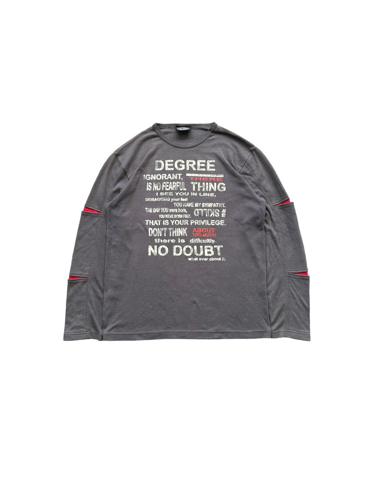 20471120 1990s Slash Number free spirit tee long sleeve Size US M / EU 48-50 / 2 - 1 Thumbnail