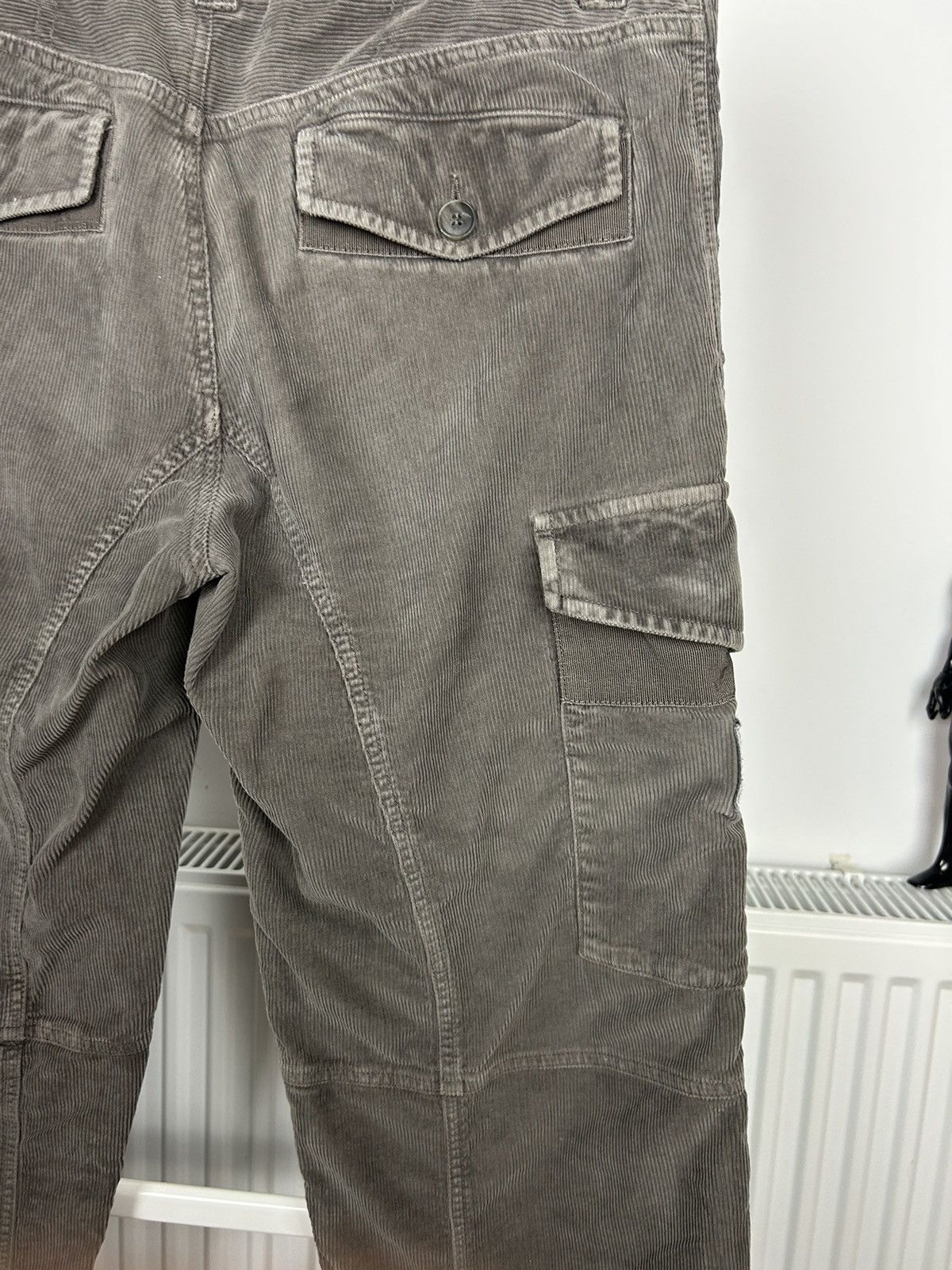 Dolce & Gabbana × Vintage Vintage Dolce&Gabbana Cargo Corduroy Japanese Pants Size US 30 / EU 46 - 12 Thumbnail