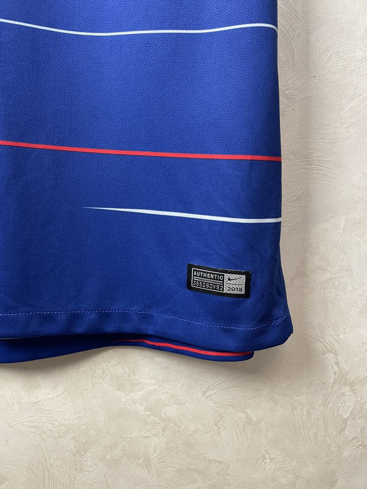 Nike CHELSEA 2018 2019 HOME FOOTBALL SHIRT SOCCER JERSEY Xl men Size US XL / EU 56 / 4 - 4 Thumbnail