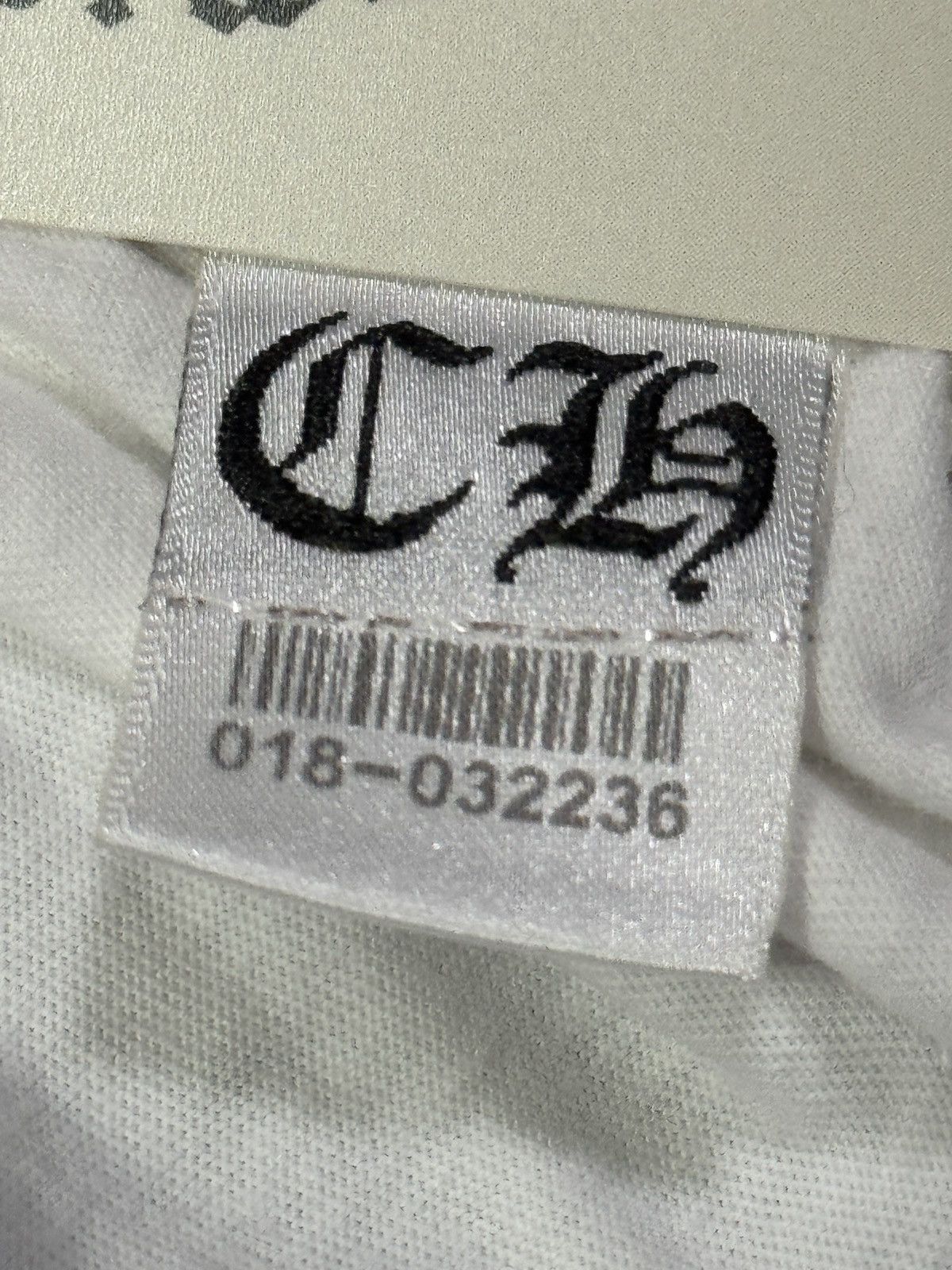 Chrome Hearts Chrome Hearts White Cross Tee Size US S / EU 44-46 / 1 - 9 Thumbnail