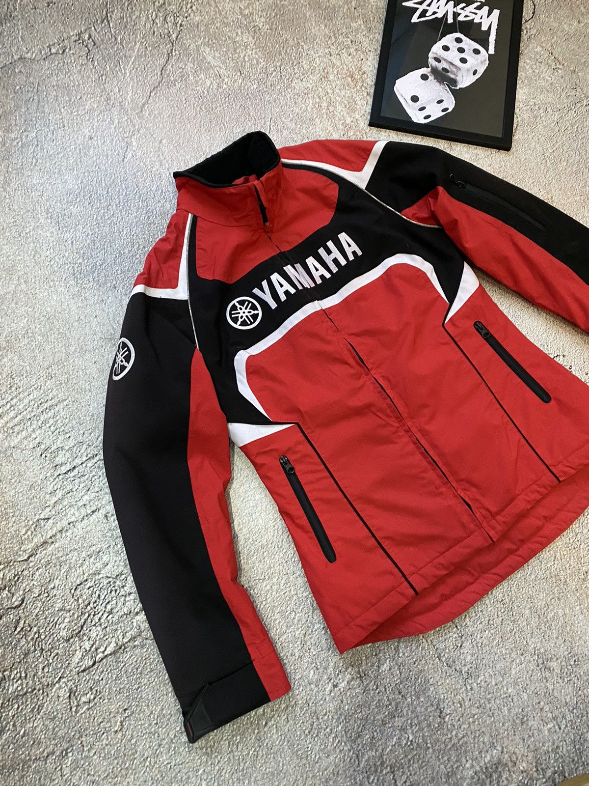 Vintage × Yamaha YAMAHA RACING JACKET MOTO NASCAR Size M / US 6-8 / IT 42-44 - 2 Thumbnail