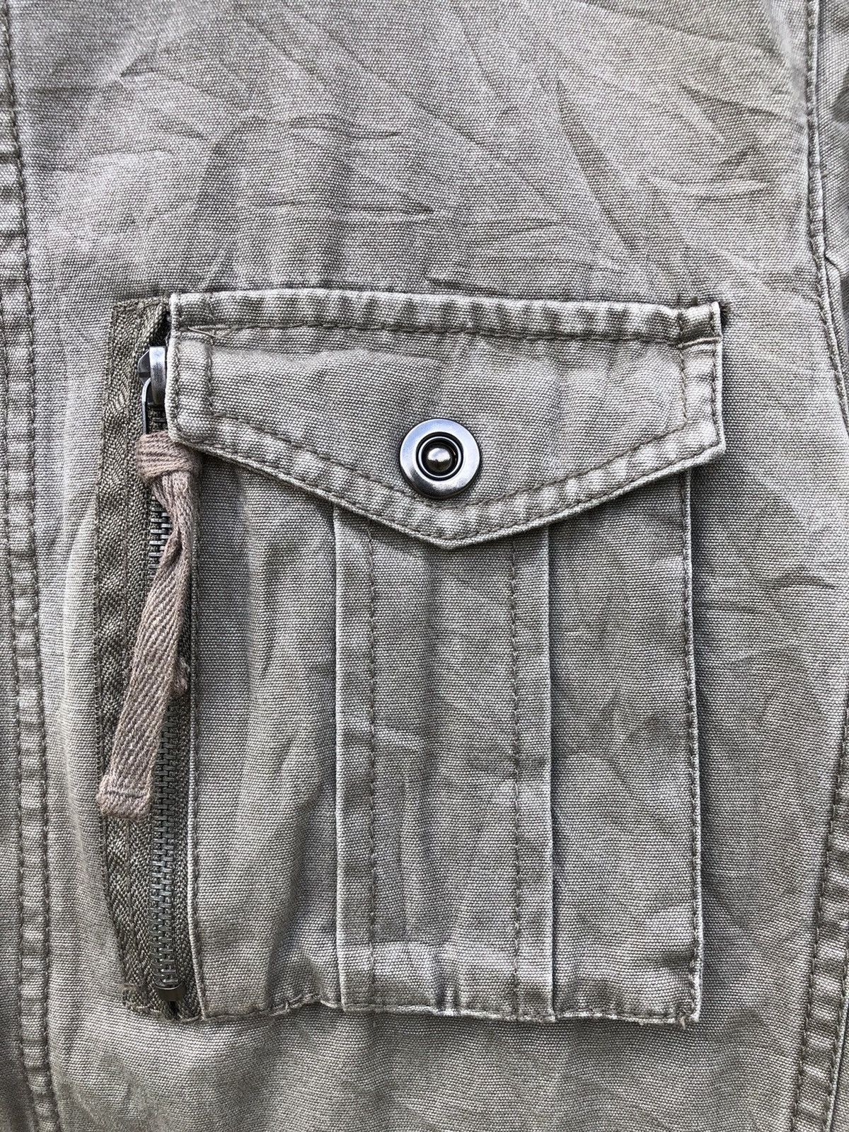 Japanese Brand Vintage Japanese Real Standard Multi Pocket Military Jacket Size US L / EU 52-54 / 3 - 10 Thumbnail
