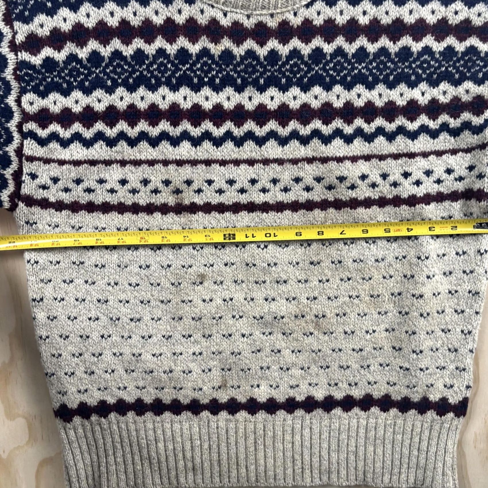 Vintage Vintage Susquehanna Trail Outfitters Sweater Mens Large Fair Isle Ski Pullover Size US L / EU 52-54 / 3 - 4 Thumbnail