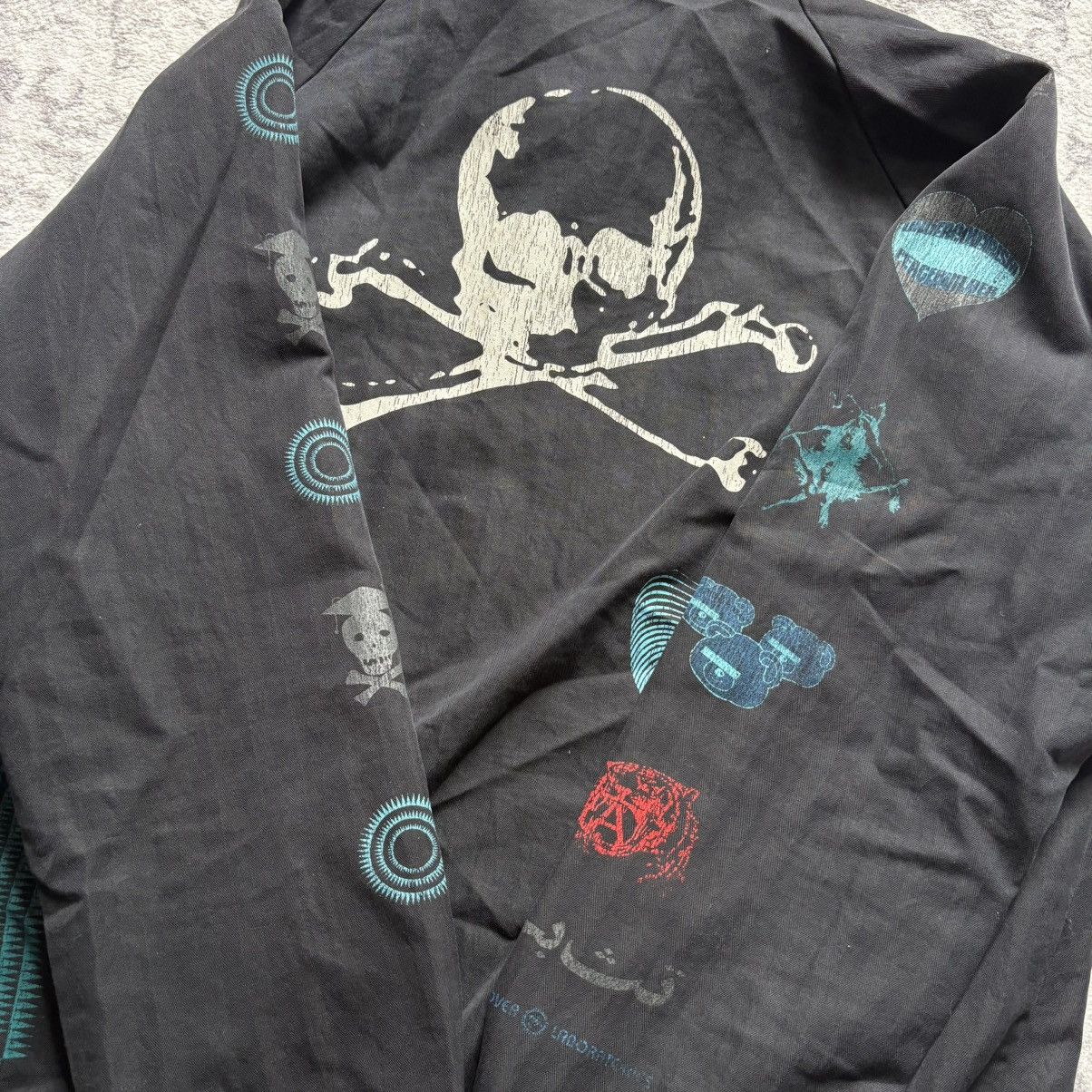 Undercover Undercover AW03 Arabic Skull Graphic Jacket Black | Size M Size US M / EU 48-50 / 2 - 4 Thumbnail