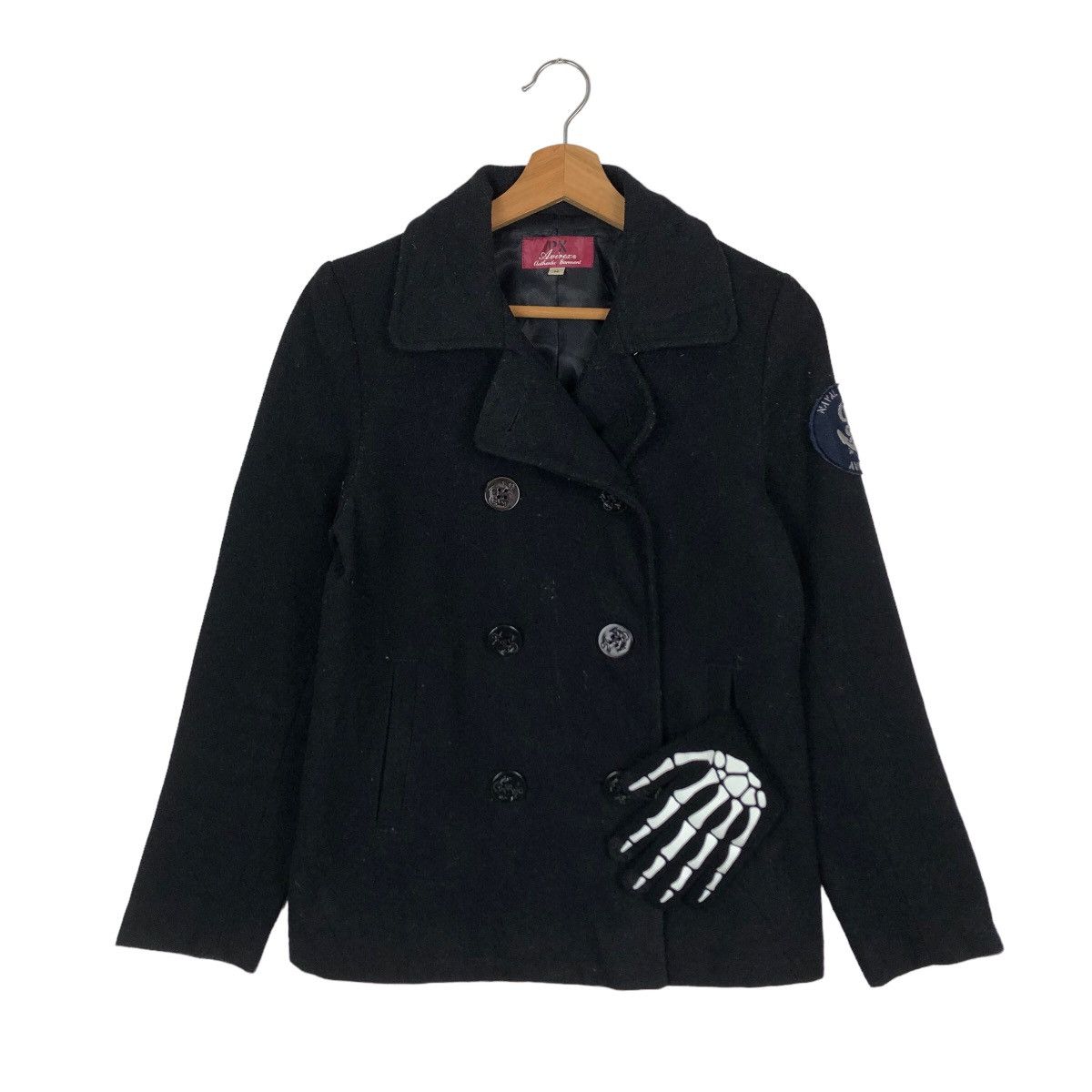 VINTGE WOOL DOUBLE BREAST JACKET AVIREX PX MILITARY USA