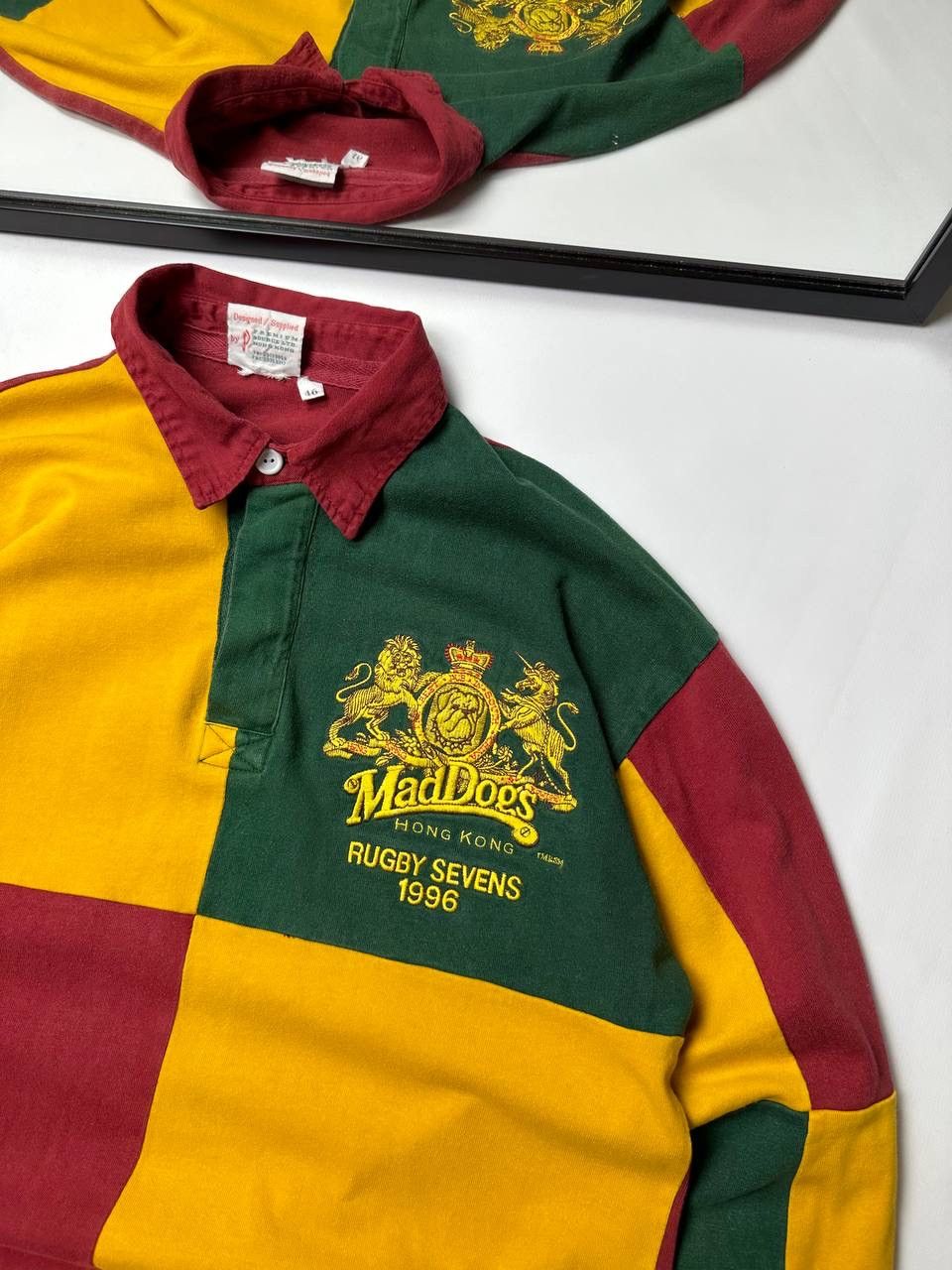 Vintage 1996s Vintage Mad Dogs Hong Kong Rugby Sevens Size US M / EU 48-50 / 2 - 3 Thumbnail