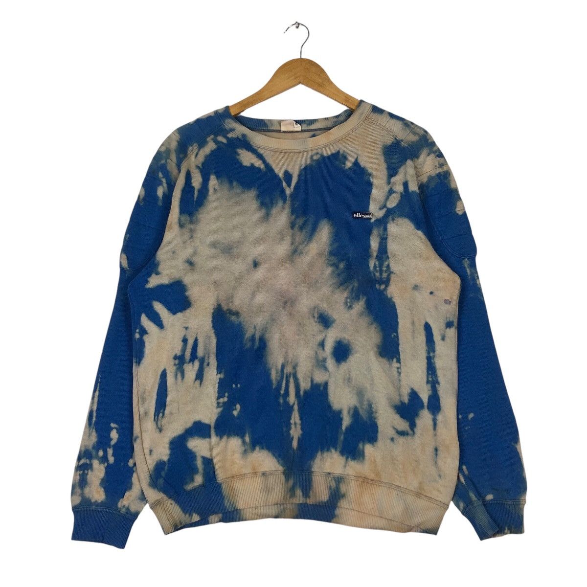 Ellesse × Vintage Vintage Ellesse Tye Dye Sweatshirt Small Size Size US S / EU 44-46 / 1 - 1 Thumbnail