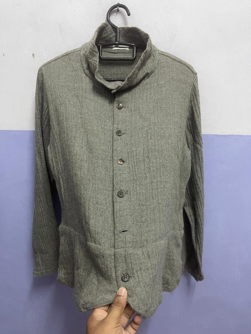 Issey Miyake Issey Miyake by Plantation Wave Style Button Up Shirt Size M / US 6-8 / IT 42-44 - 9 Thumbnail