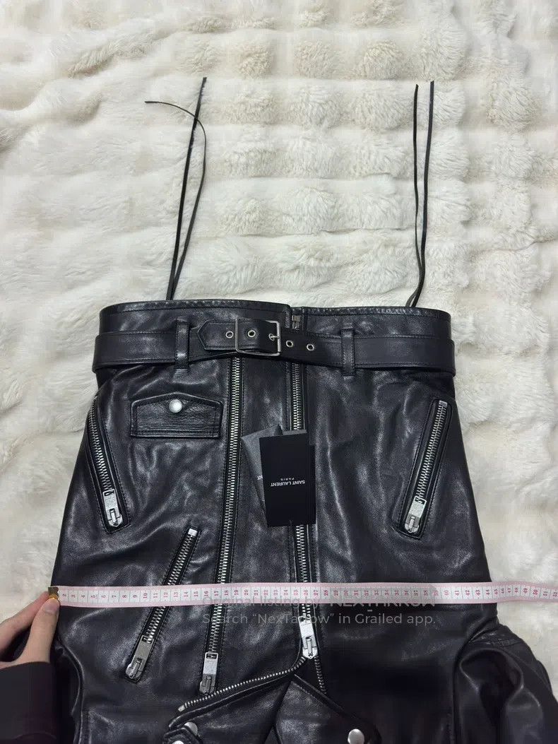 Saint Laurent Paris Saint Laurent Paris Leather Jacket Size US S / EU 44-46 / 1 - 5 Thumbnail