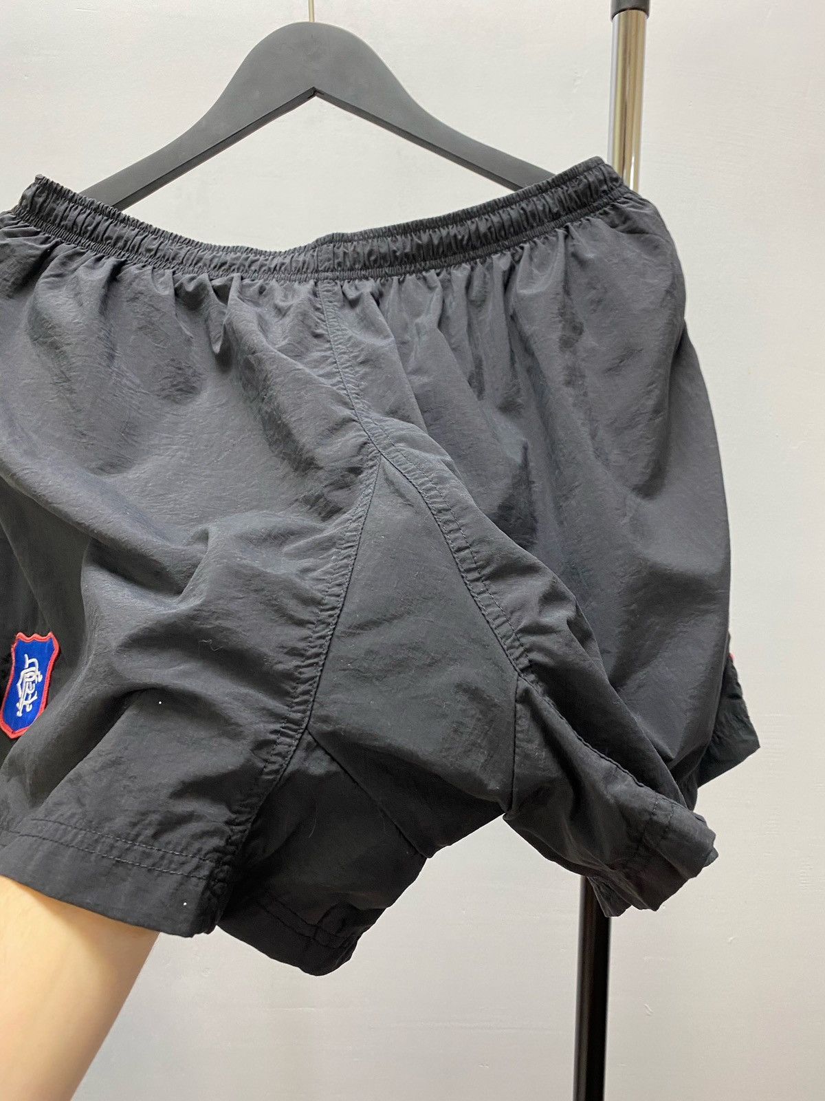 Nike × Vintage Vintage 99s Glasgow Rangers Soccer Shorts Football Size US 36 / EU 52 - 6 Thumbnail