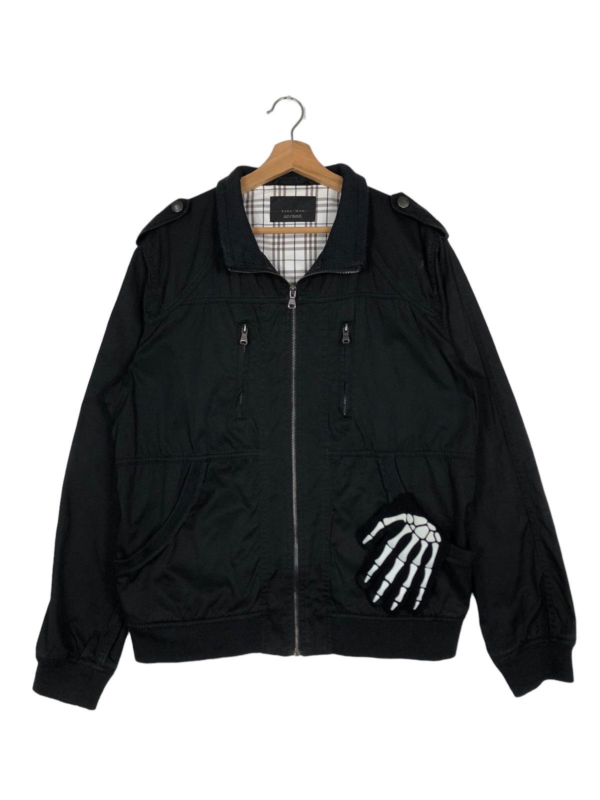 Japanese Brand 🔥Biker Bondage Parachute Jacket Double Breast Zara Man Size US XL / EU 56 / 4 - 1 Thumbnail