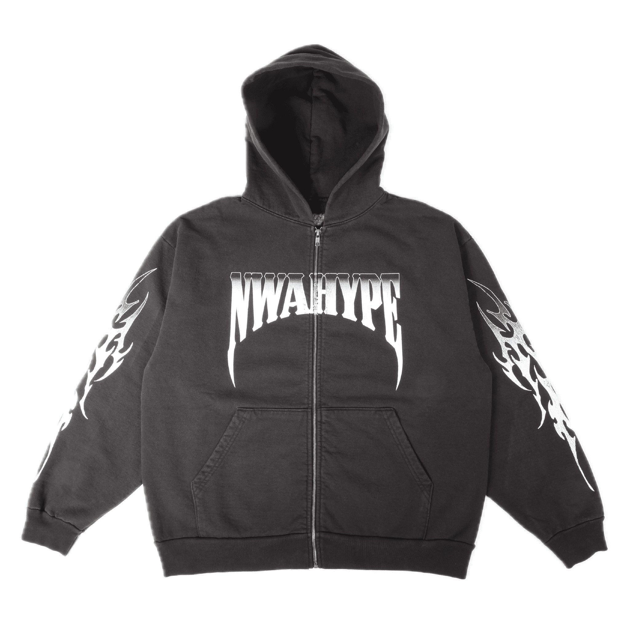 Other NWA Hype Faded Zip Up Hoodie Size US S / EU 44-46 / 1 - 1 Thumbnail
