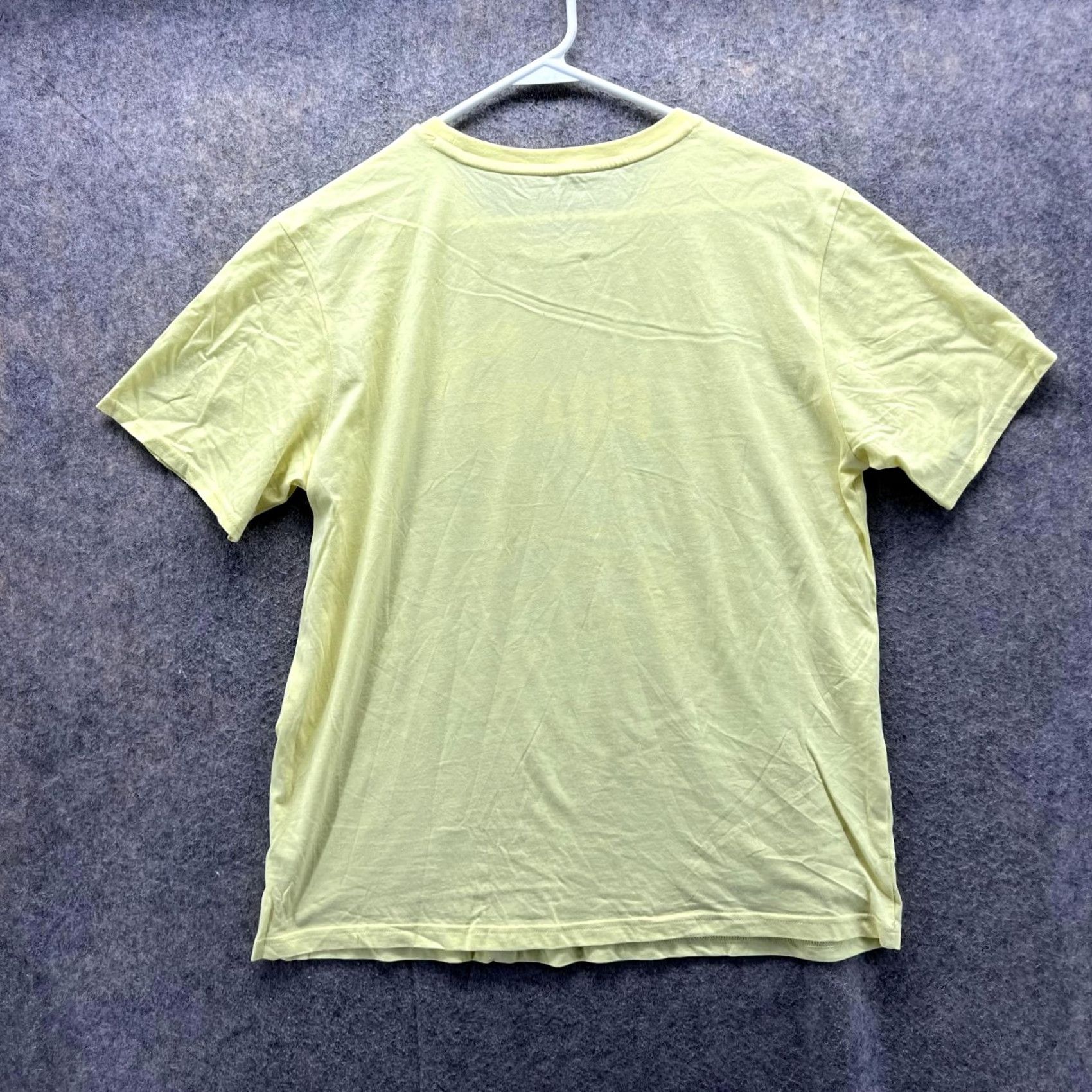 Puma Puma Shirt Men Medium Adult Yellow White Athletic Crewneck Logo Size US M / EU 48-50 / 2 - 2 Thumbnail