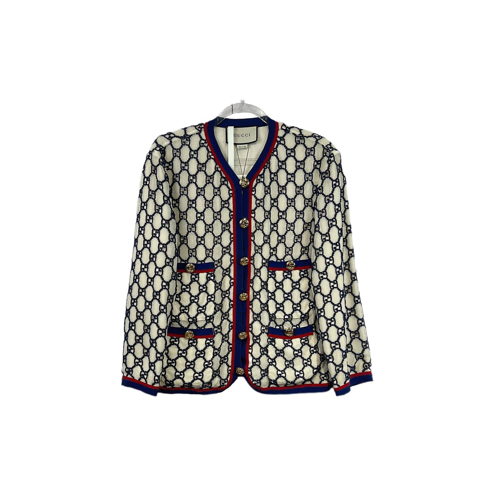 Gucci Gucci GG Monogram Jacquard Jacket Size 38 Size XS / US 0-2 / IT 36-38 - 1 Thumbnail