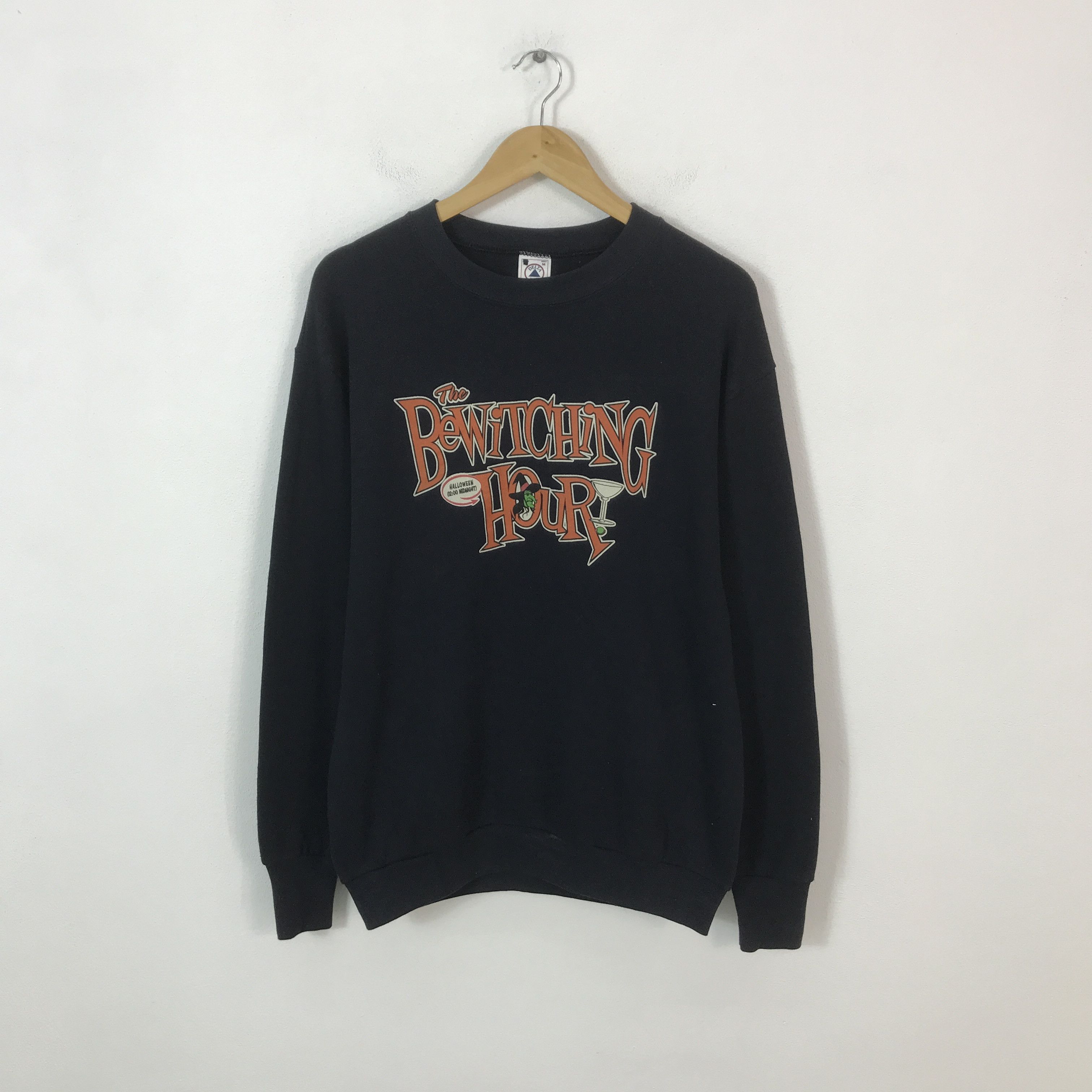 Delta Vintage 90s the bewitching hour sweatshirt K62B9 Size US M / EU 48-50 / 2 - 1 Thumbnail