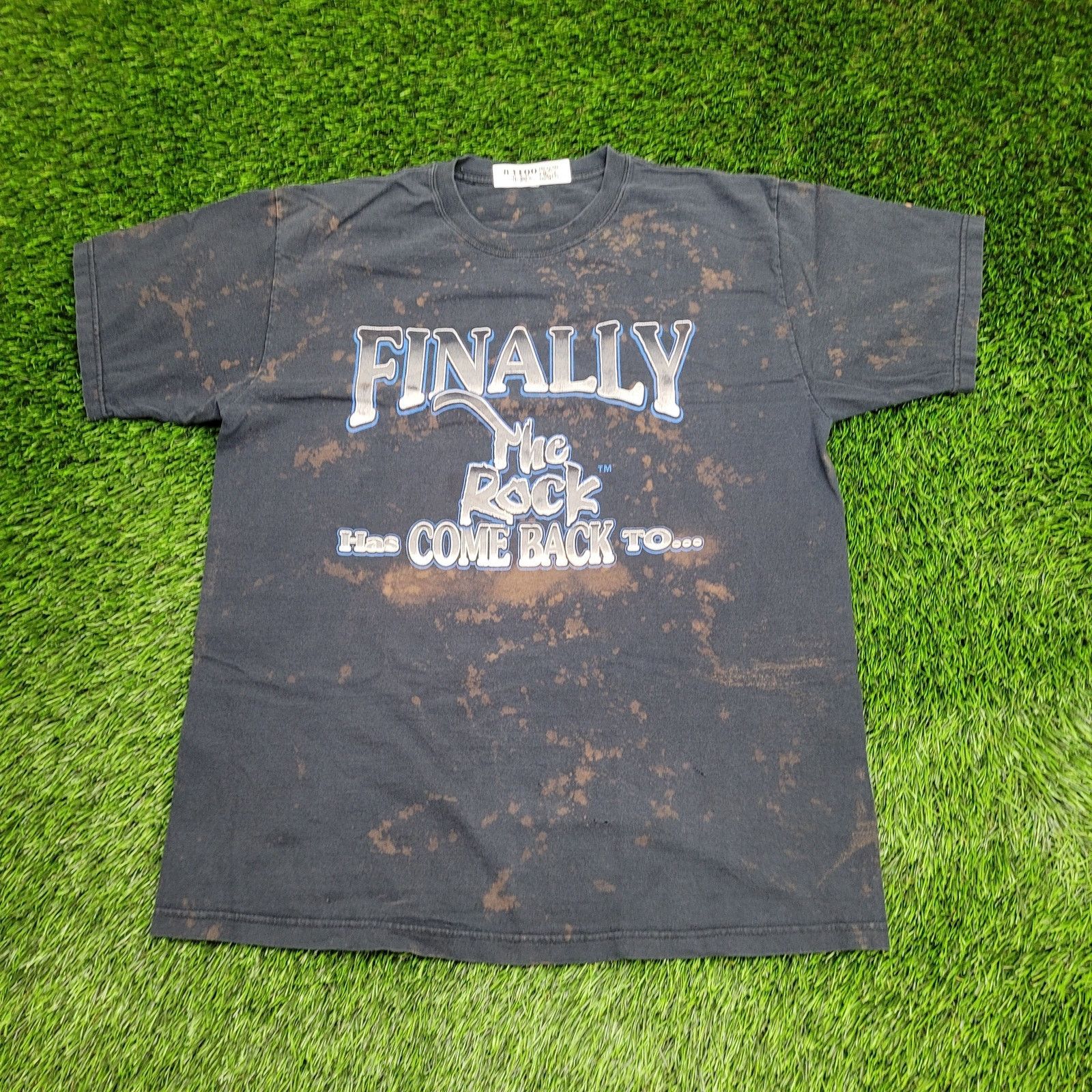 WWE Vintage WWF The-Rock Shirt Large 22x28 Finally Has Comeback Size US L / EU 52-54 / 3 - 1 Thumbnail