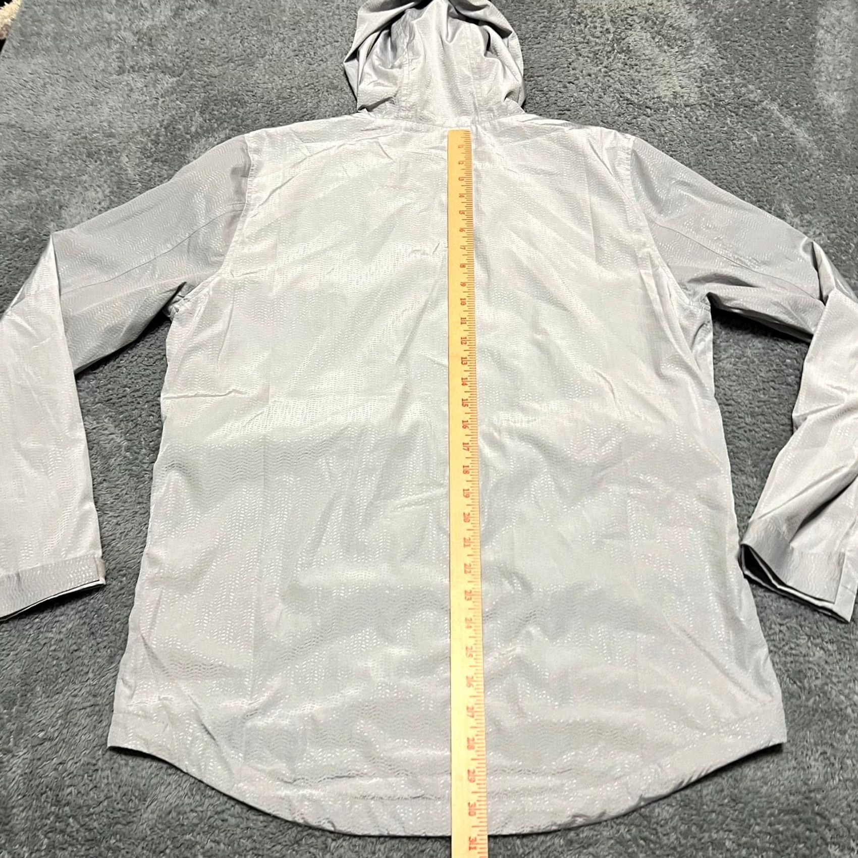 Vintage Strand California Hooded Windbreaker Jacket Gray Silver Mens Large Size US L / EU 52-54 / 3 - 8 Thumbnail